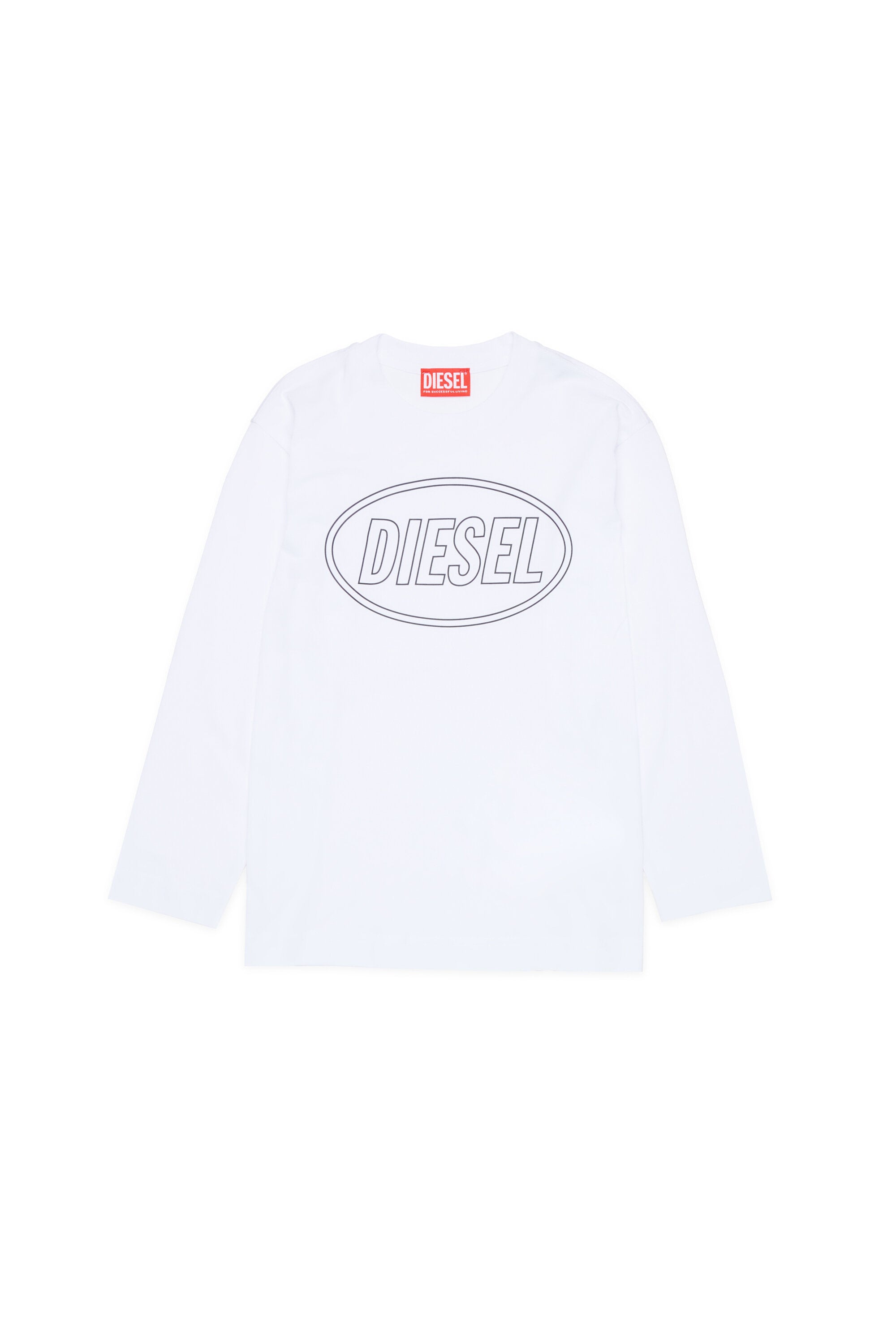 Long-sleeve T-shirt with logo