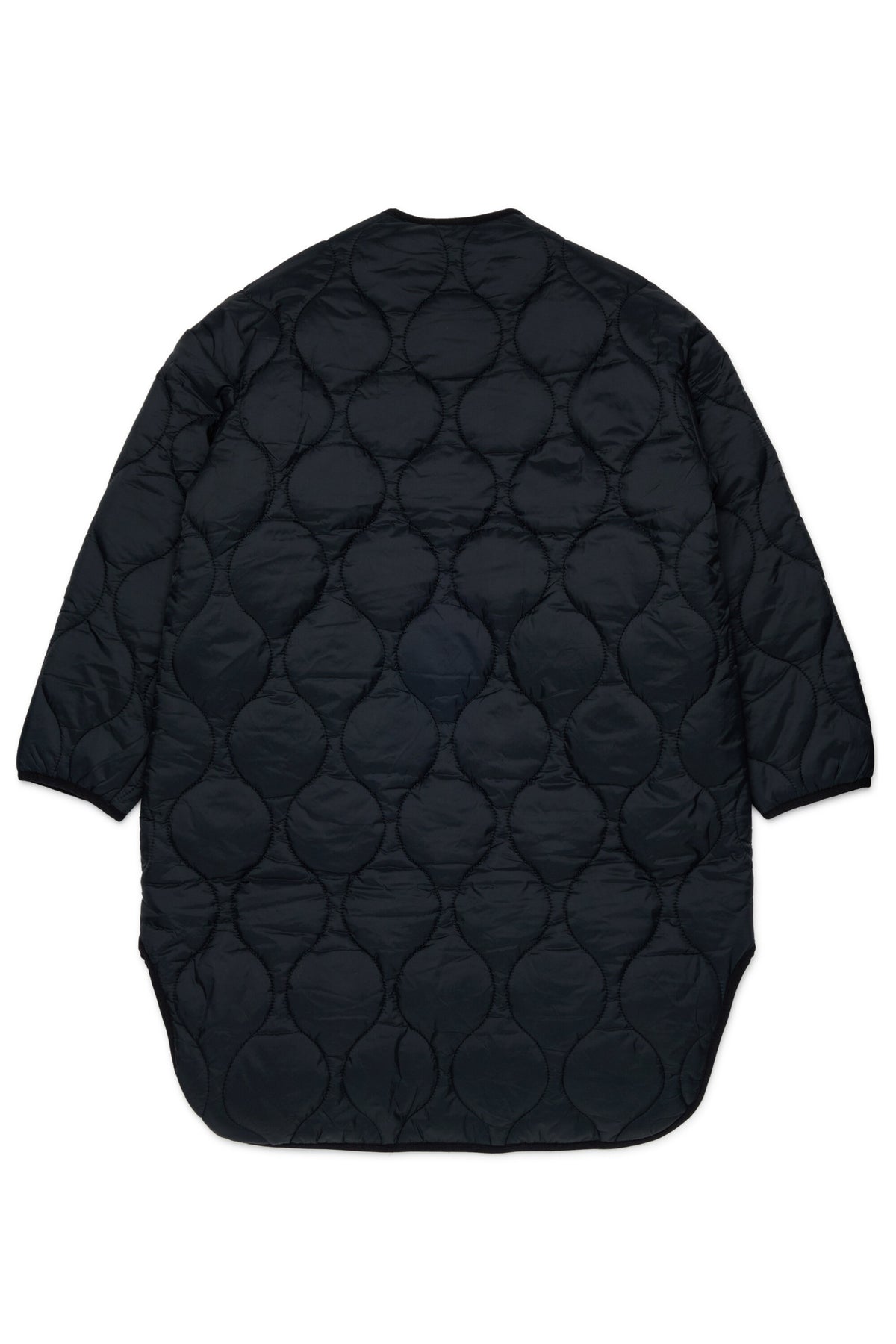 Padded jacket with printed logo