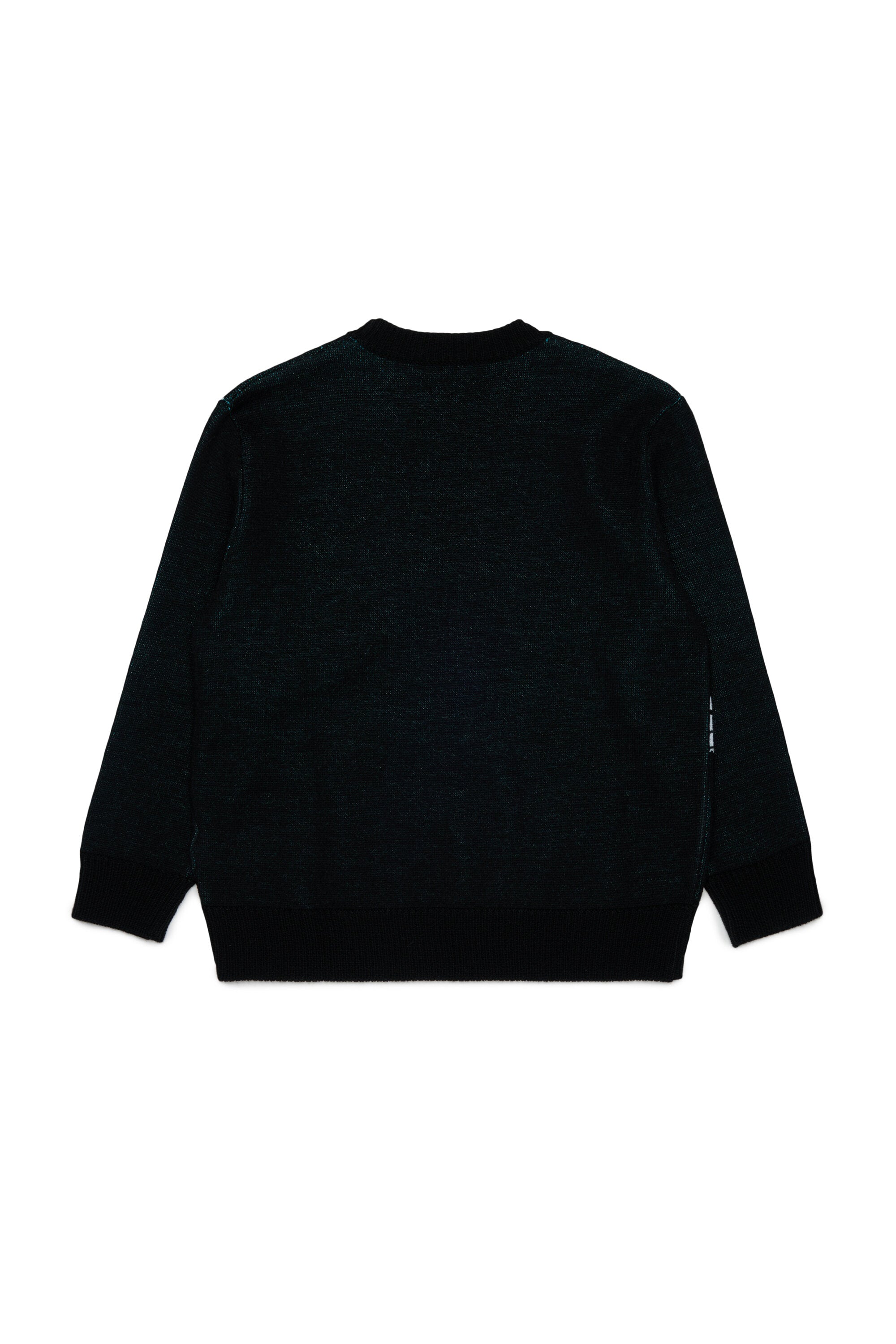 Crew-neck pullover with logo