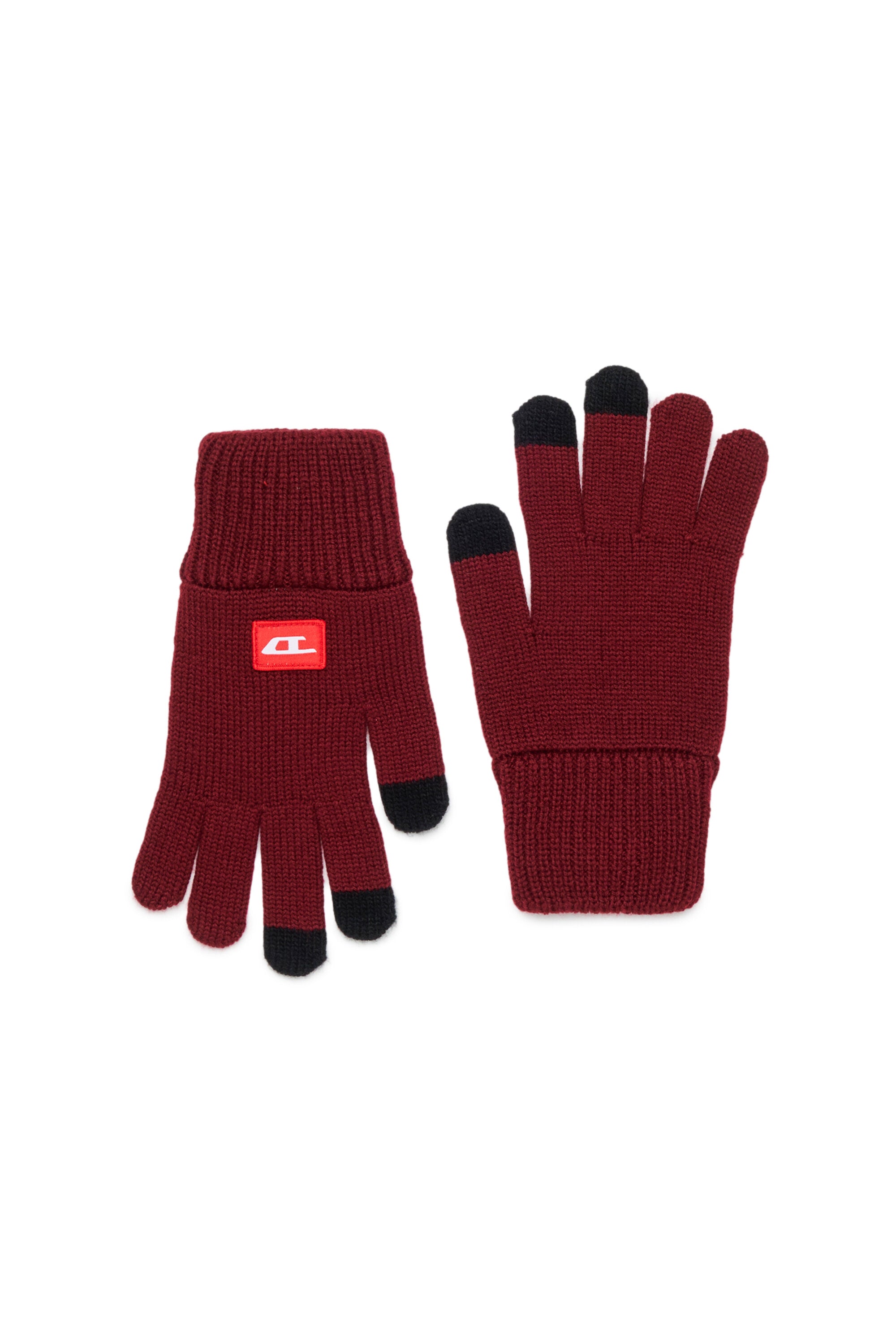 Gloves with logo