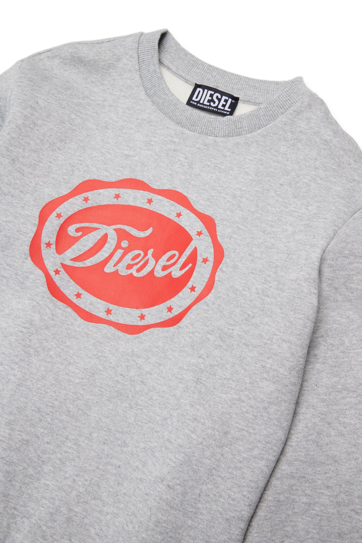 Crew-neck sweatshirt with logo