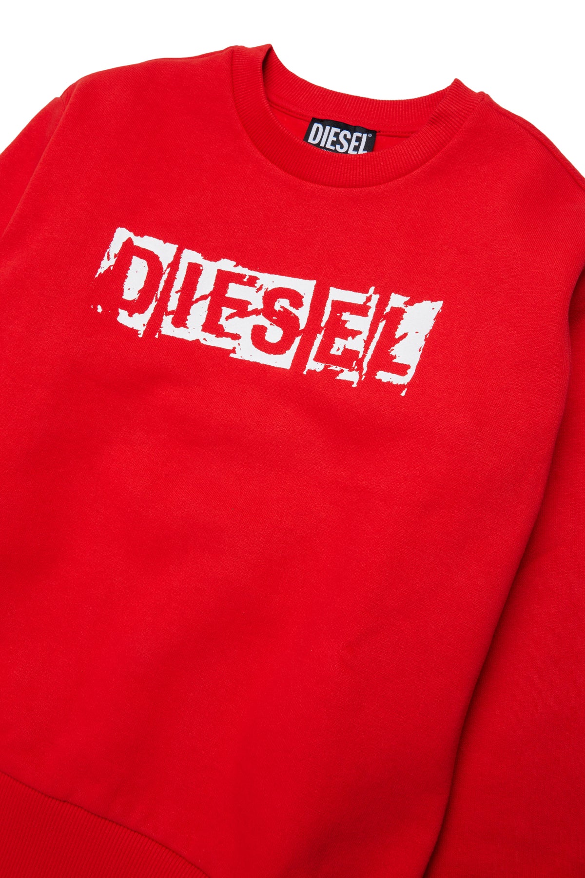 Crew-neck sweatshirt with logo