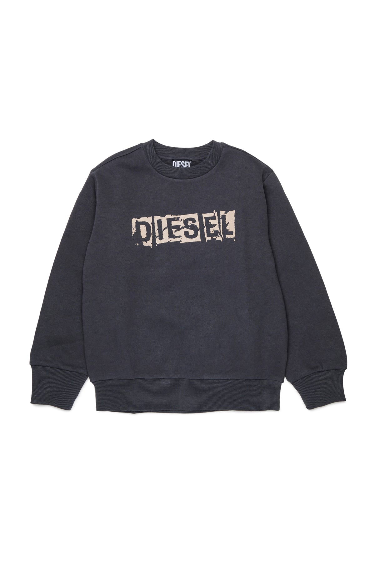 Crew-neck sweatshirt with logo