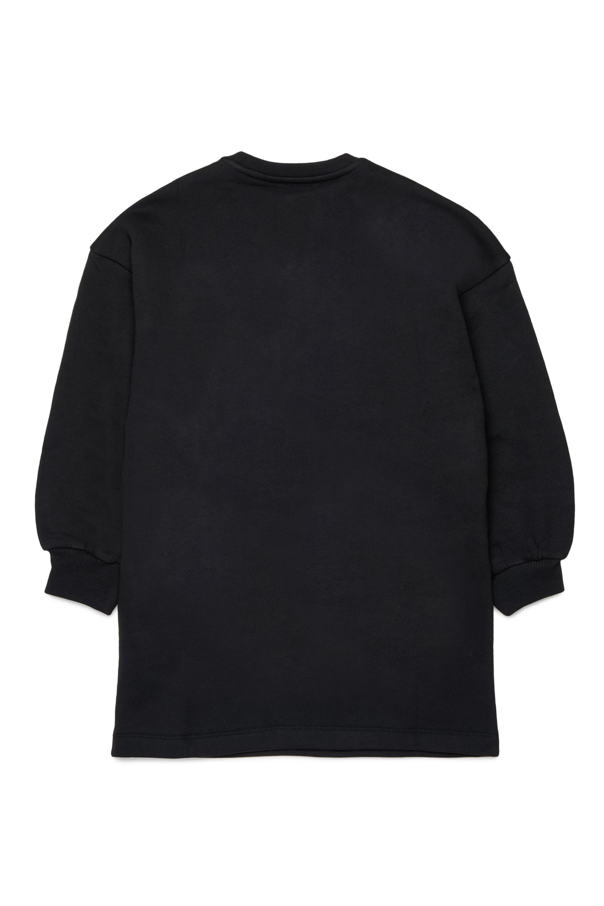 Crew neck dress with logo