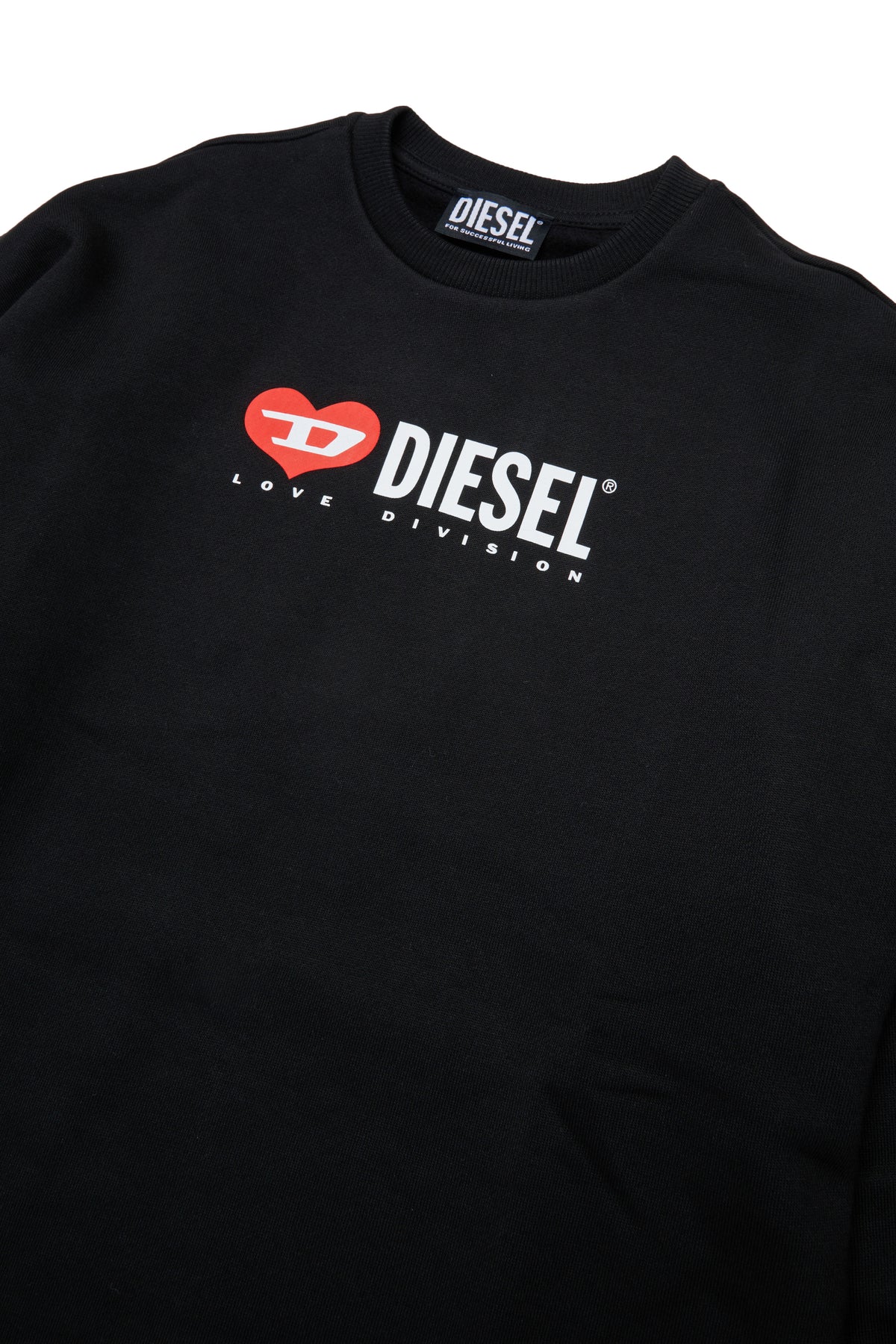 Crew neck dress with logo