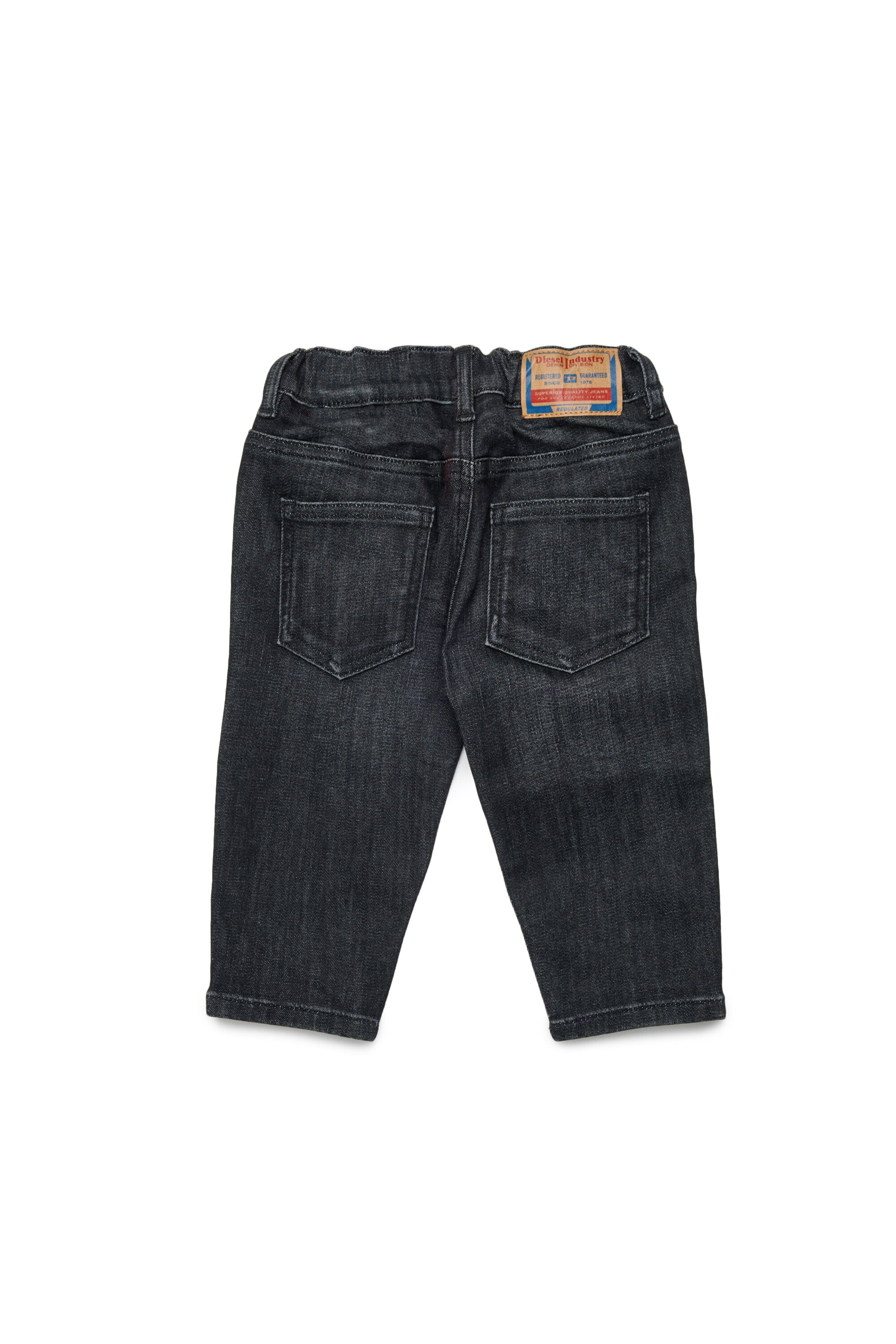 Regular fit black wash jeans - D-Gale