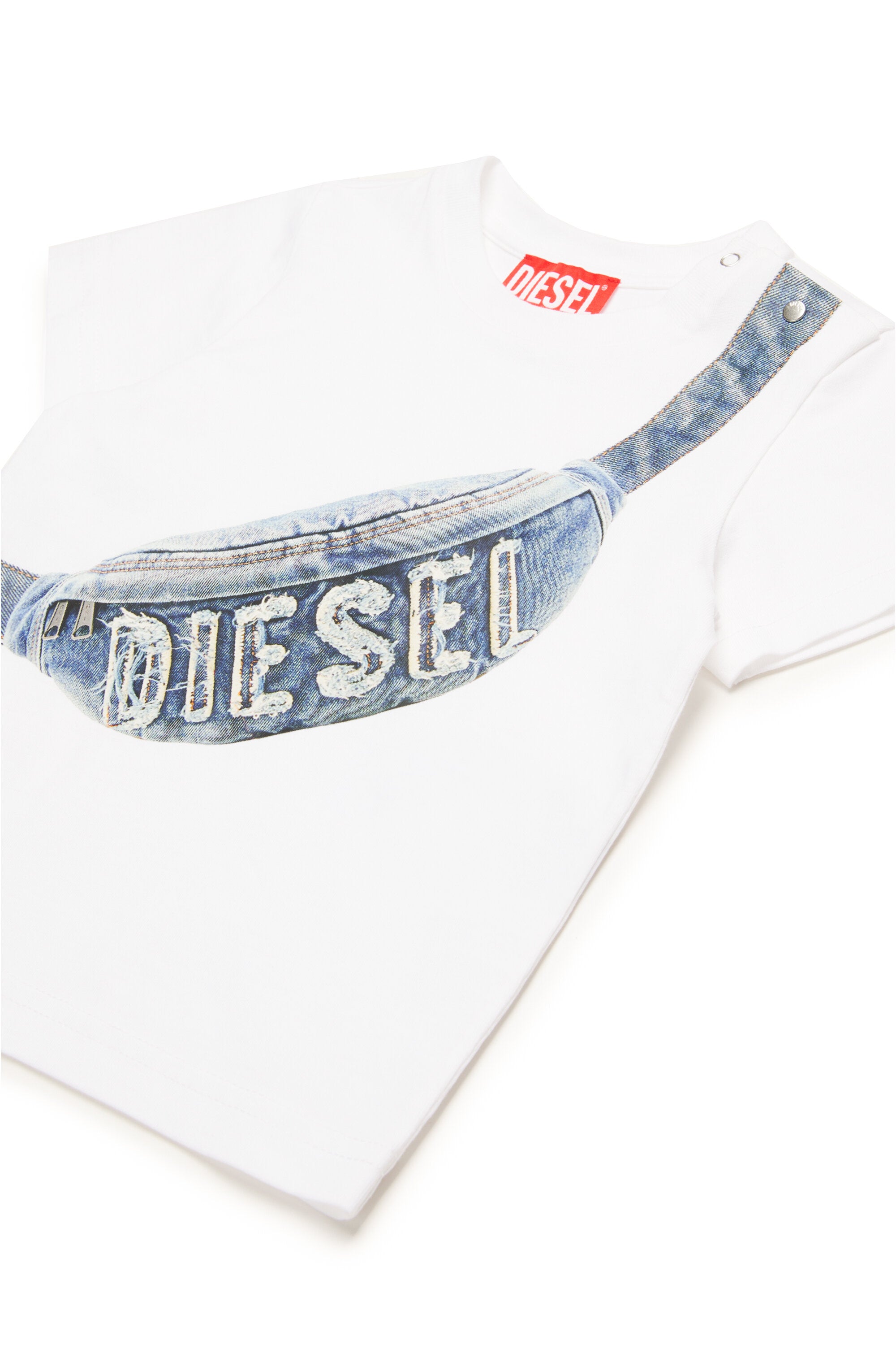 T-shirt with DIESEL Hip Pack graphics