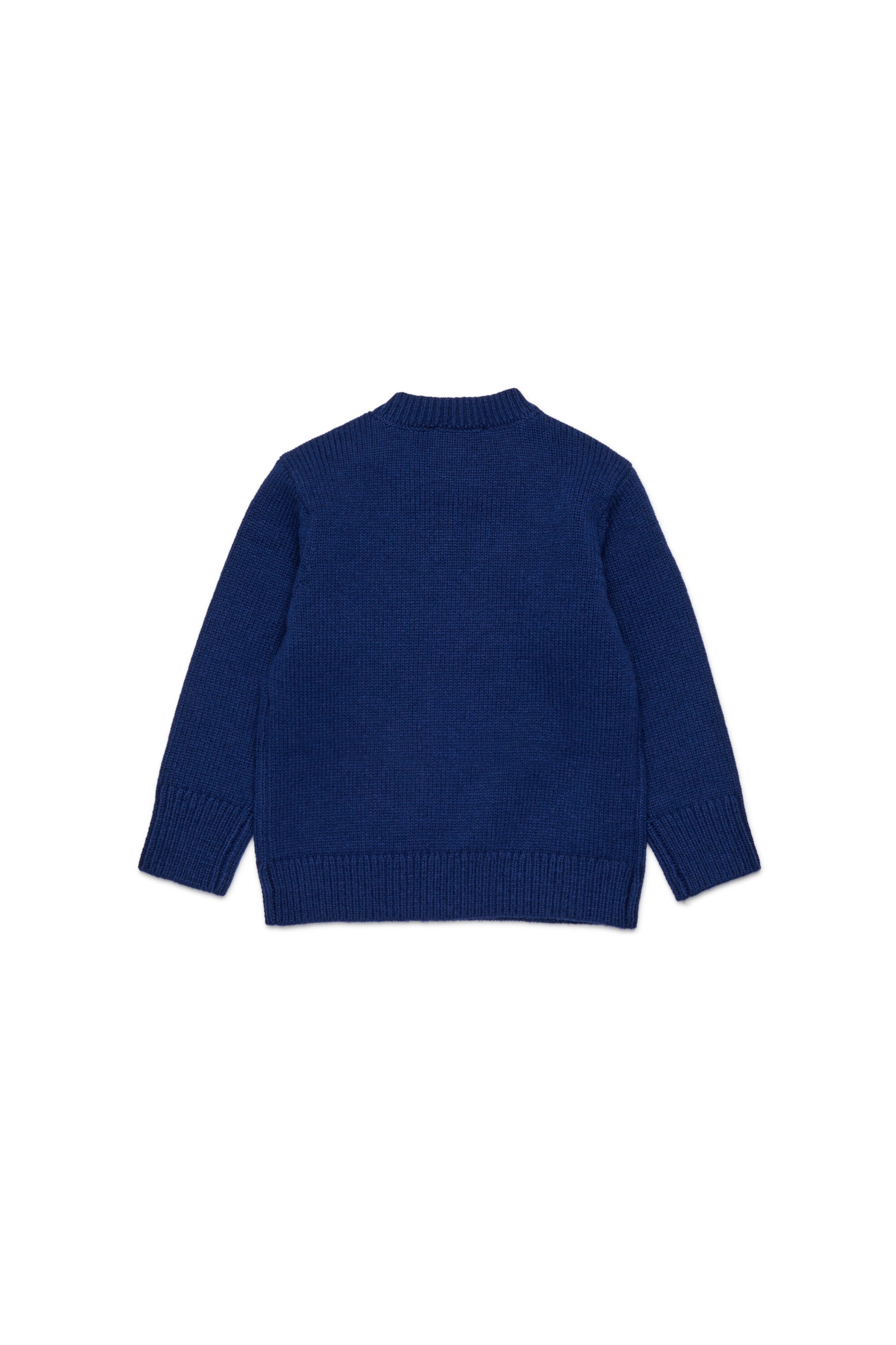 Cashmere-blend Sweater with patch Oval D