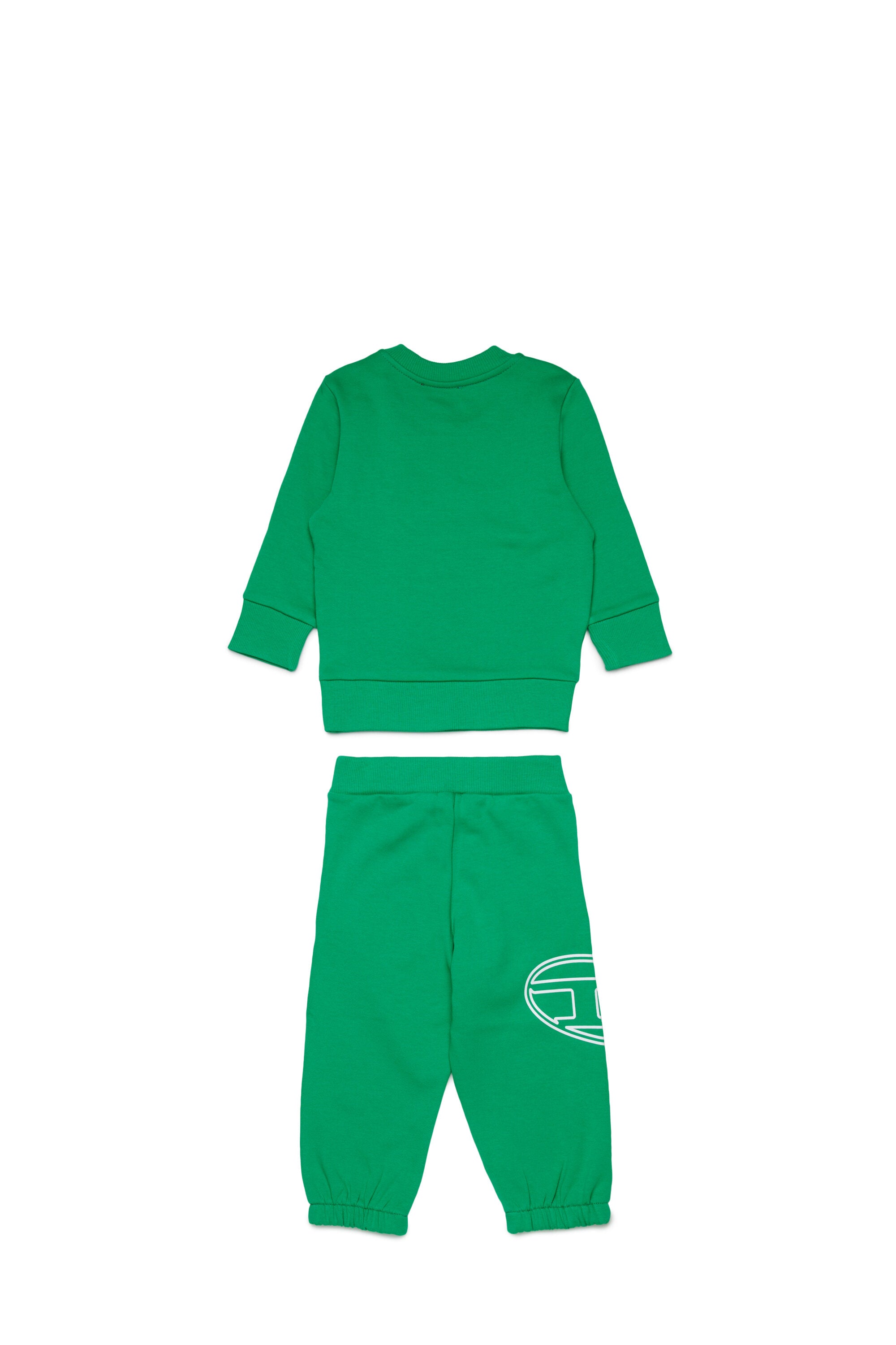 Tracksuit set with maxi logo print Oval D