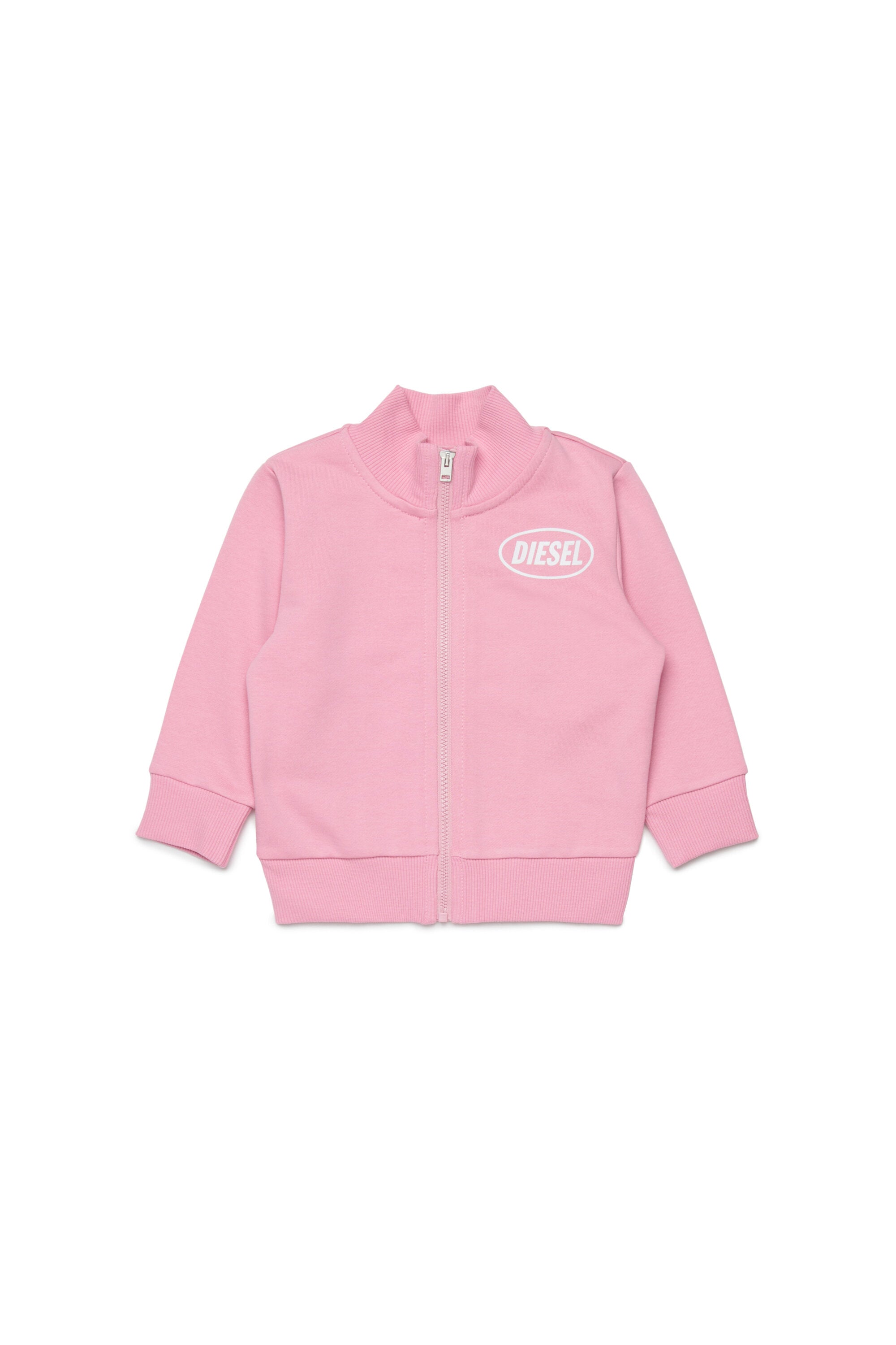 Full-zip sweatshirt with logo