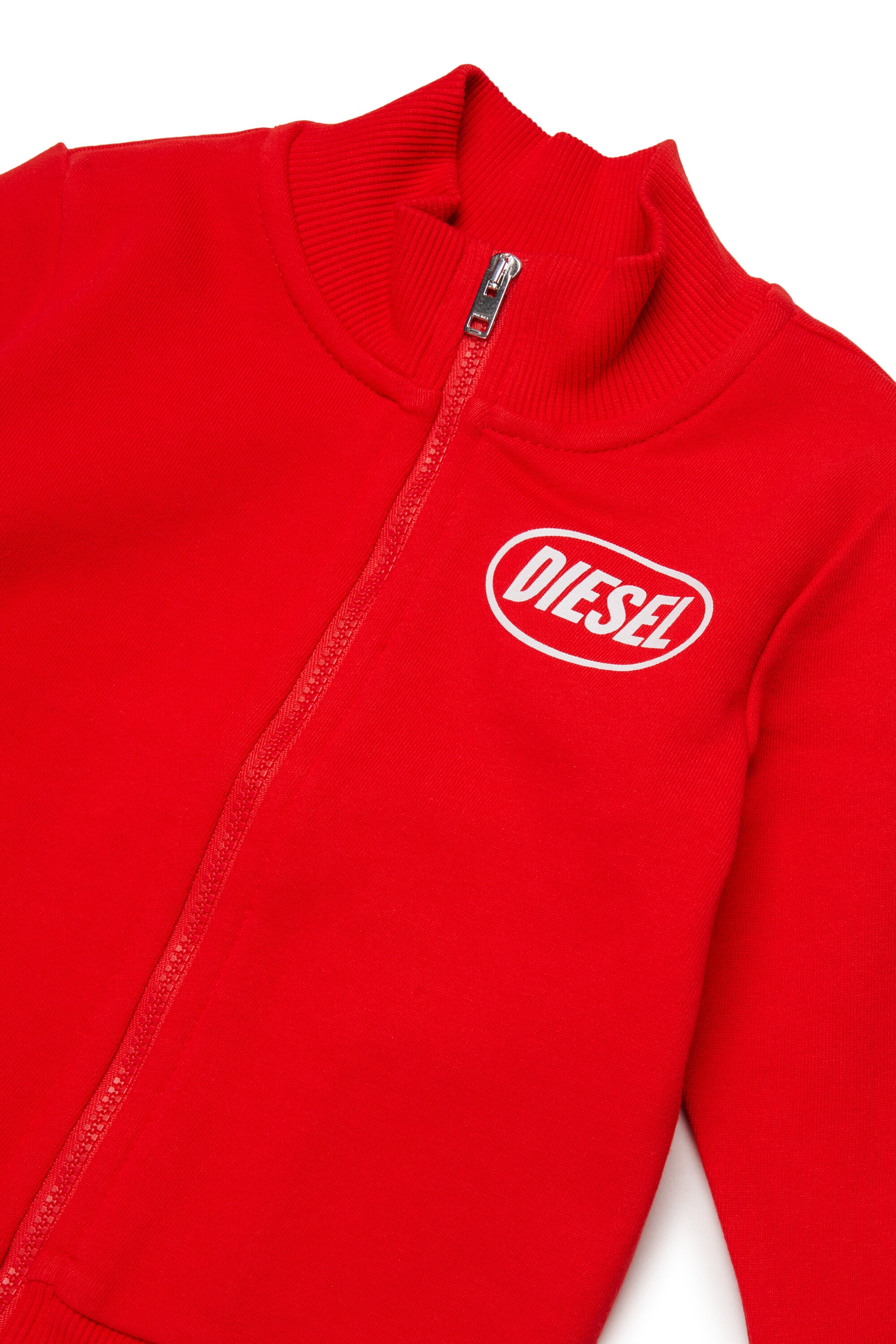 Full-zip sweatshirt with logo