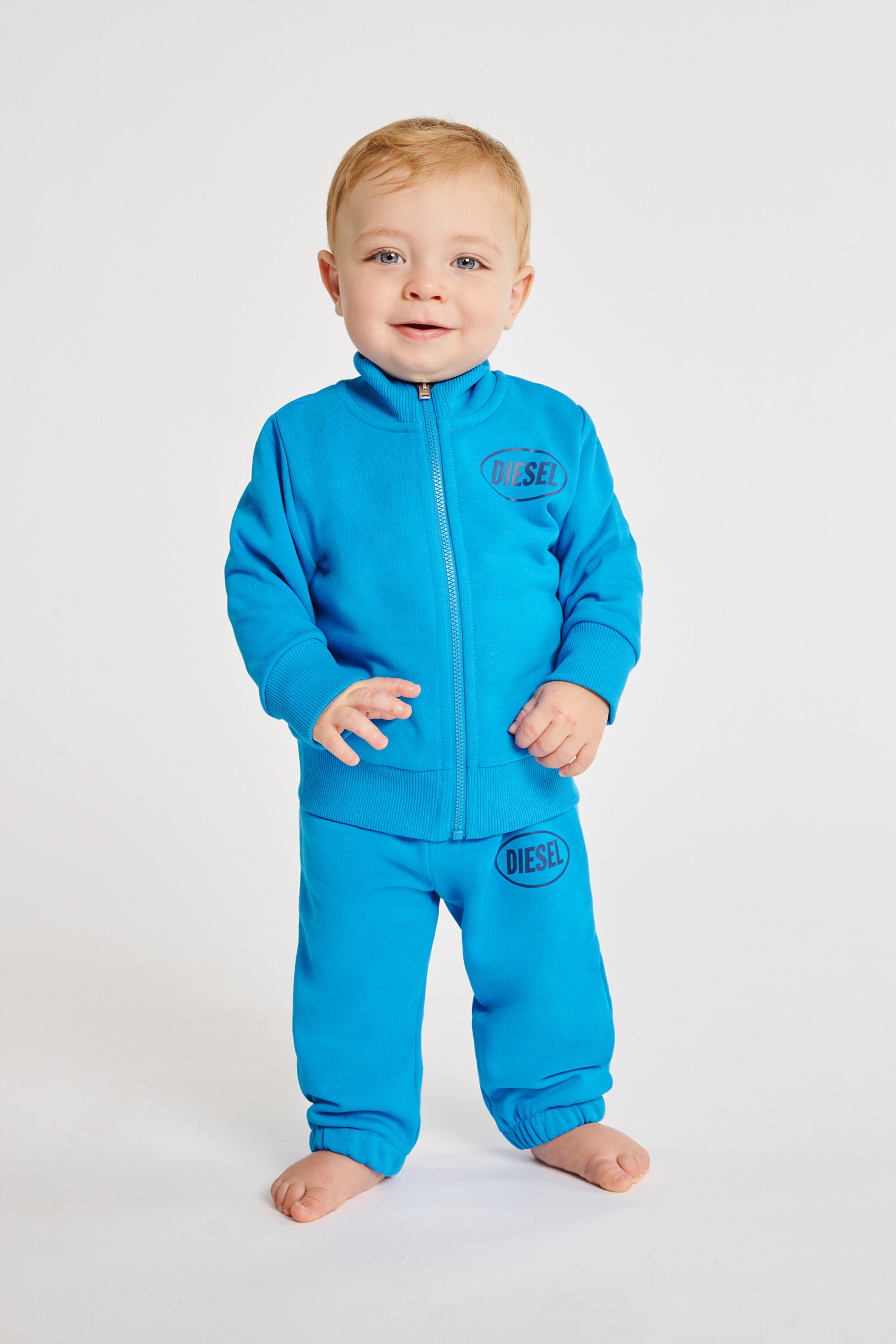 Full-zip sweatshirt with logo