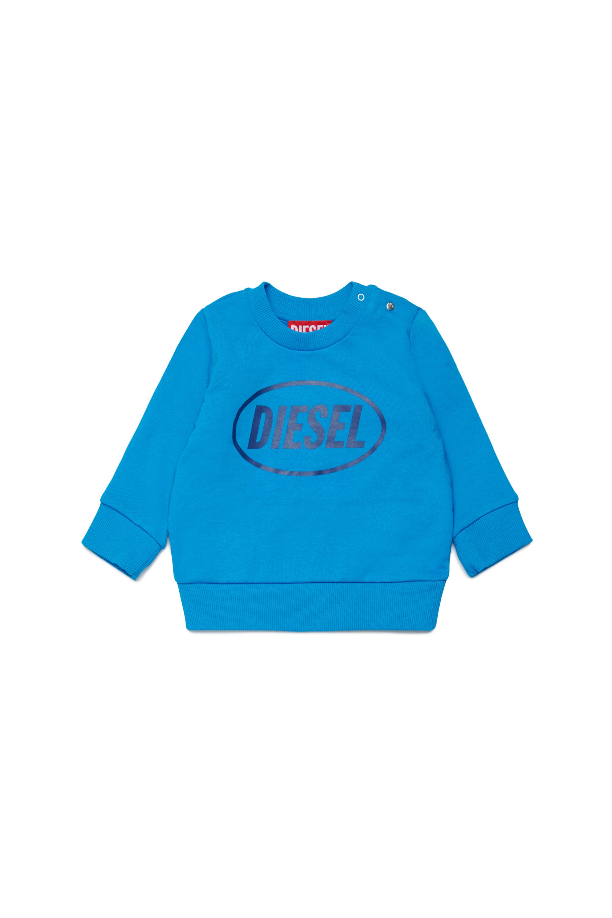 Crew neck sweatshirt with logo