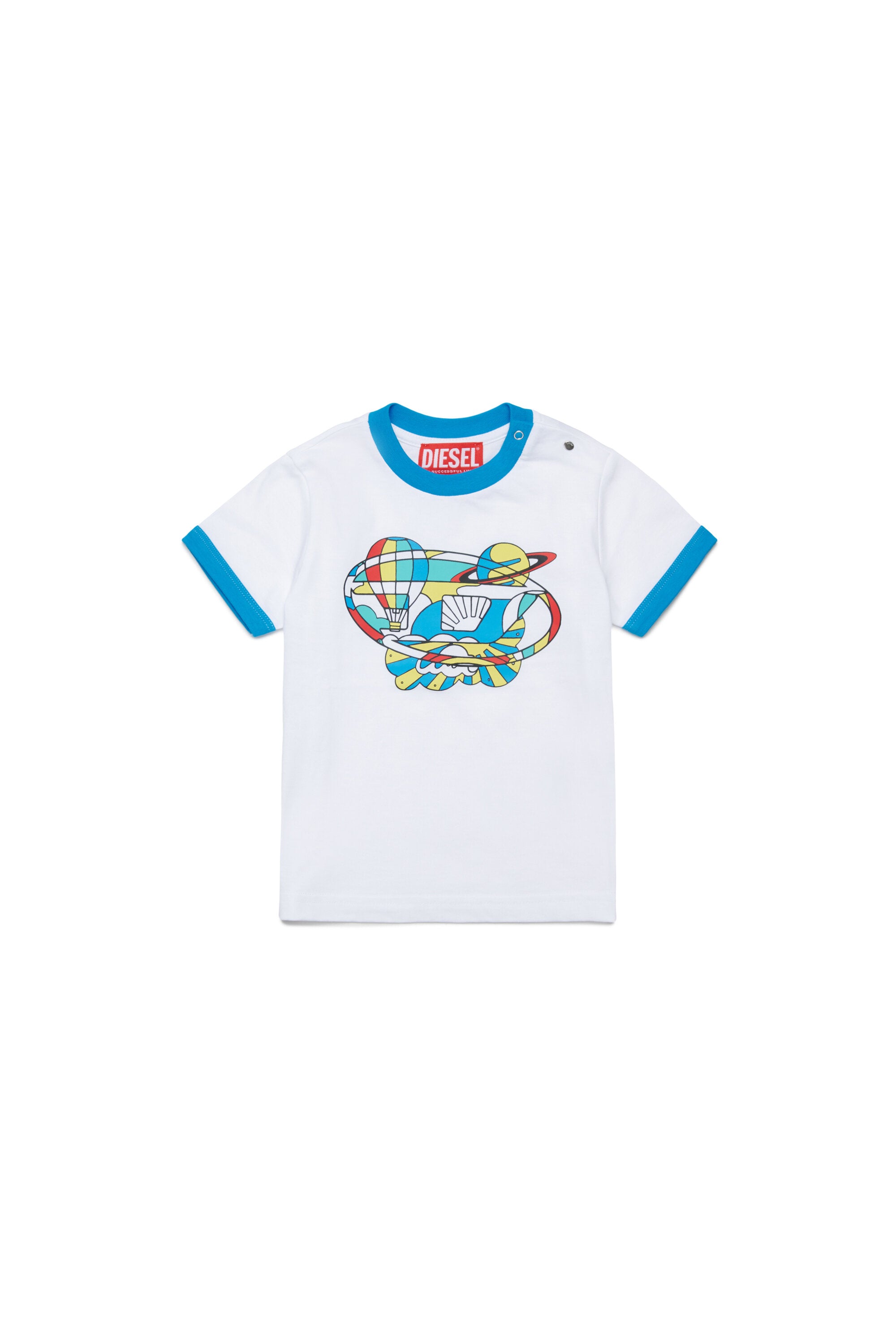 Crew-neck T-shirt with logo