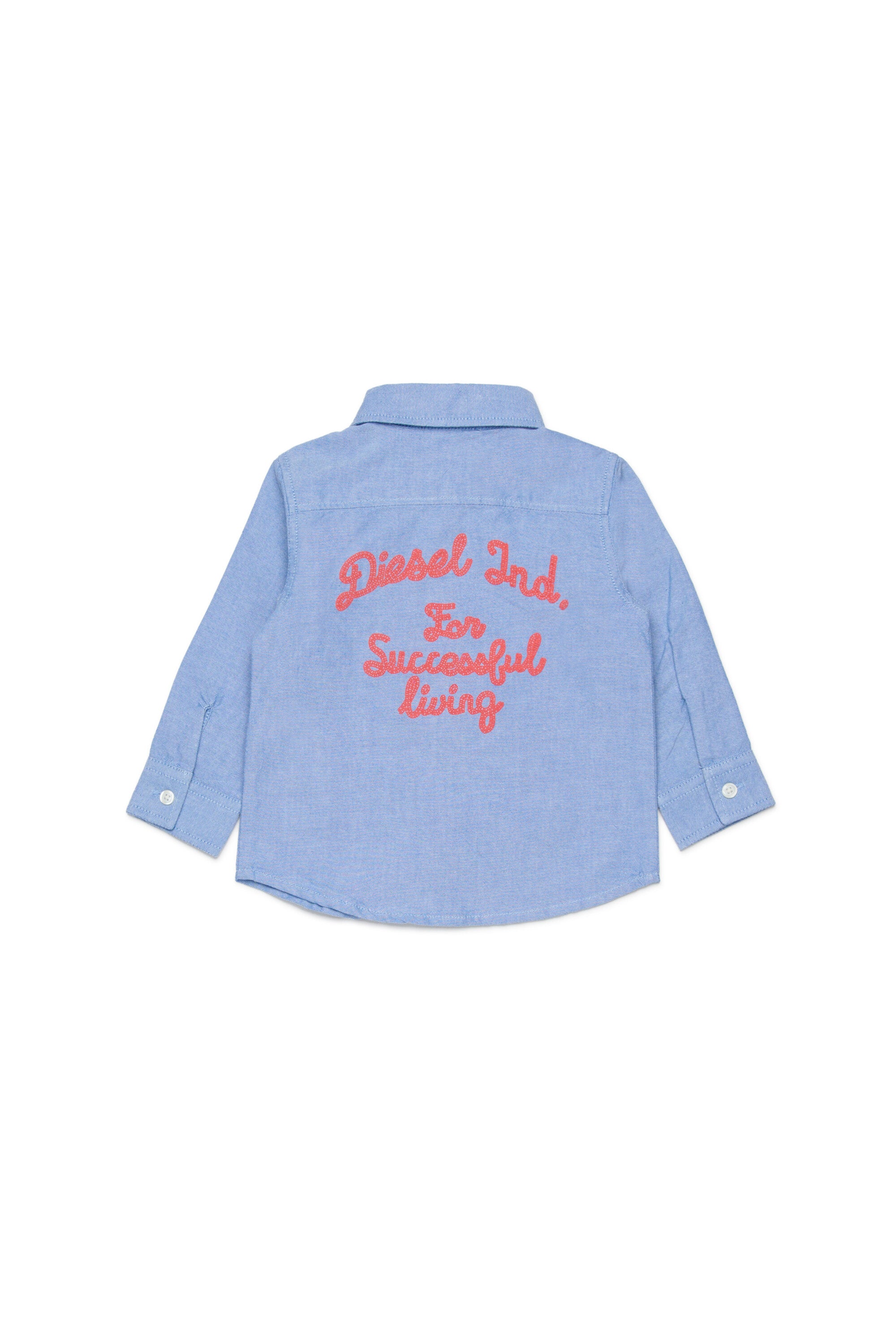 Long-sleeve shirt with logo