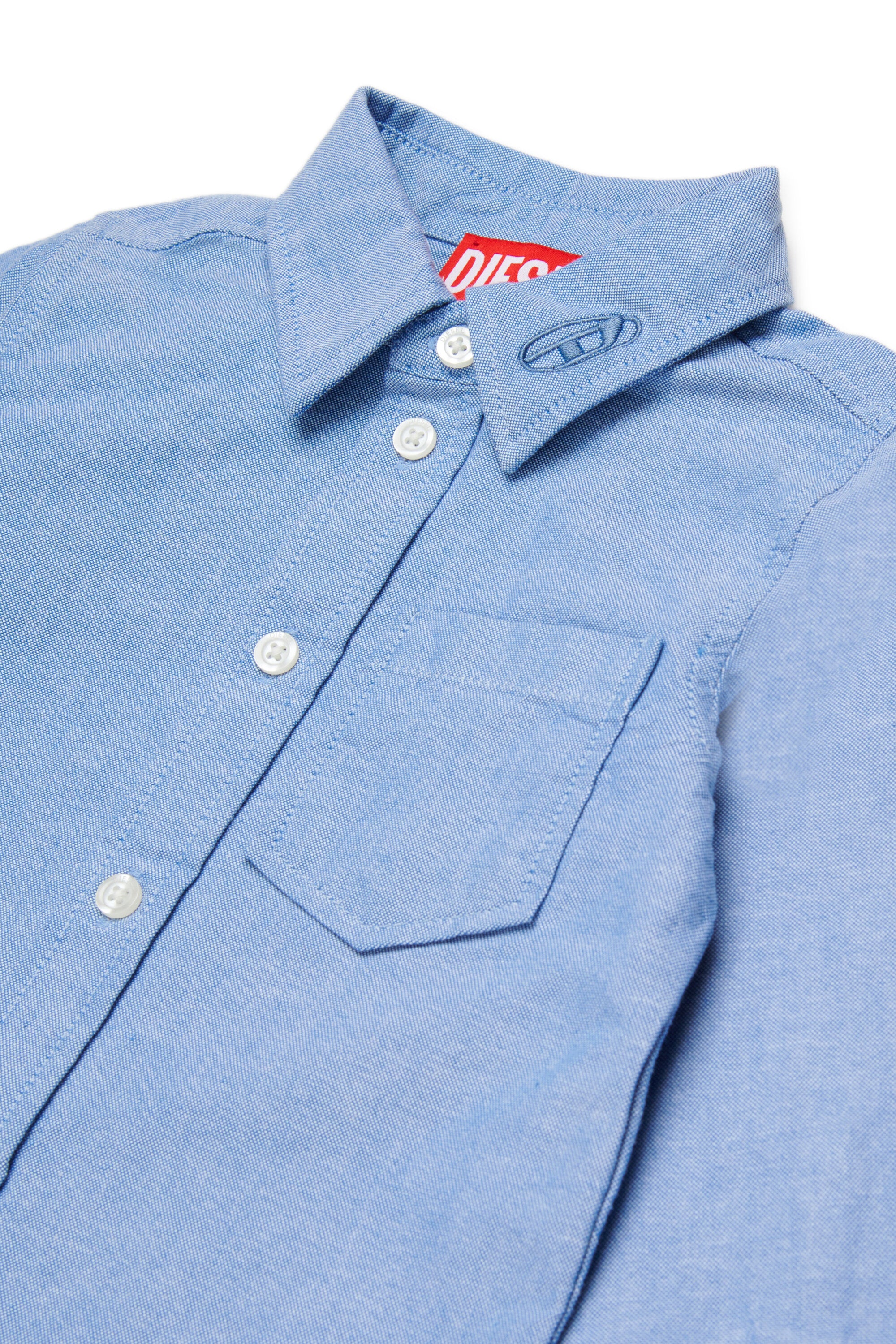Long-sleeve shirt with logo
