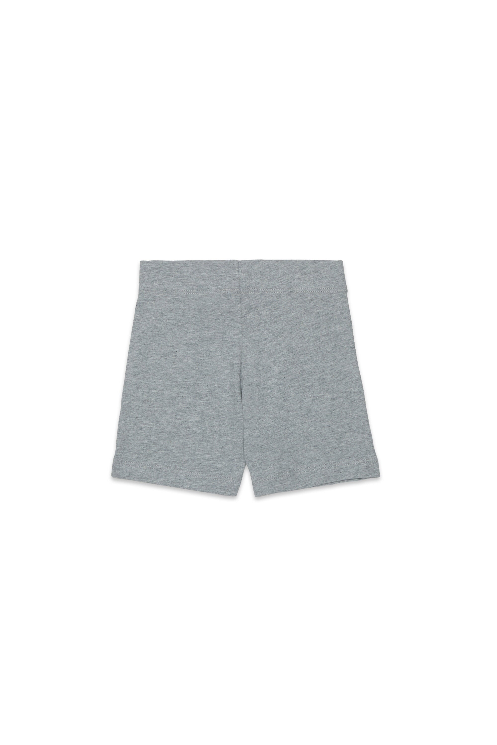 Fleece shorts with logo