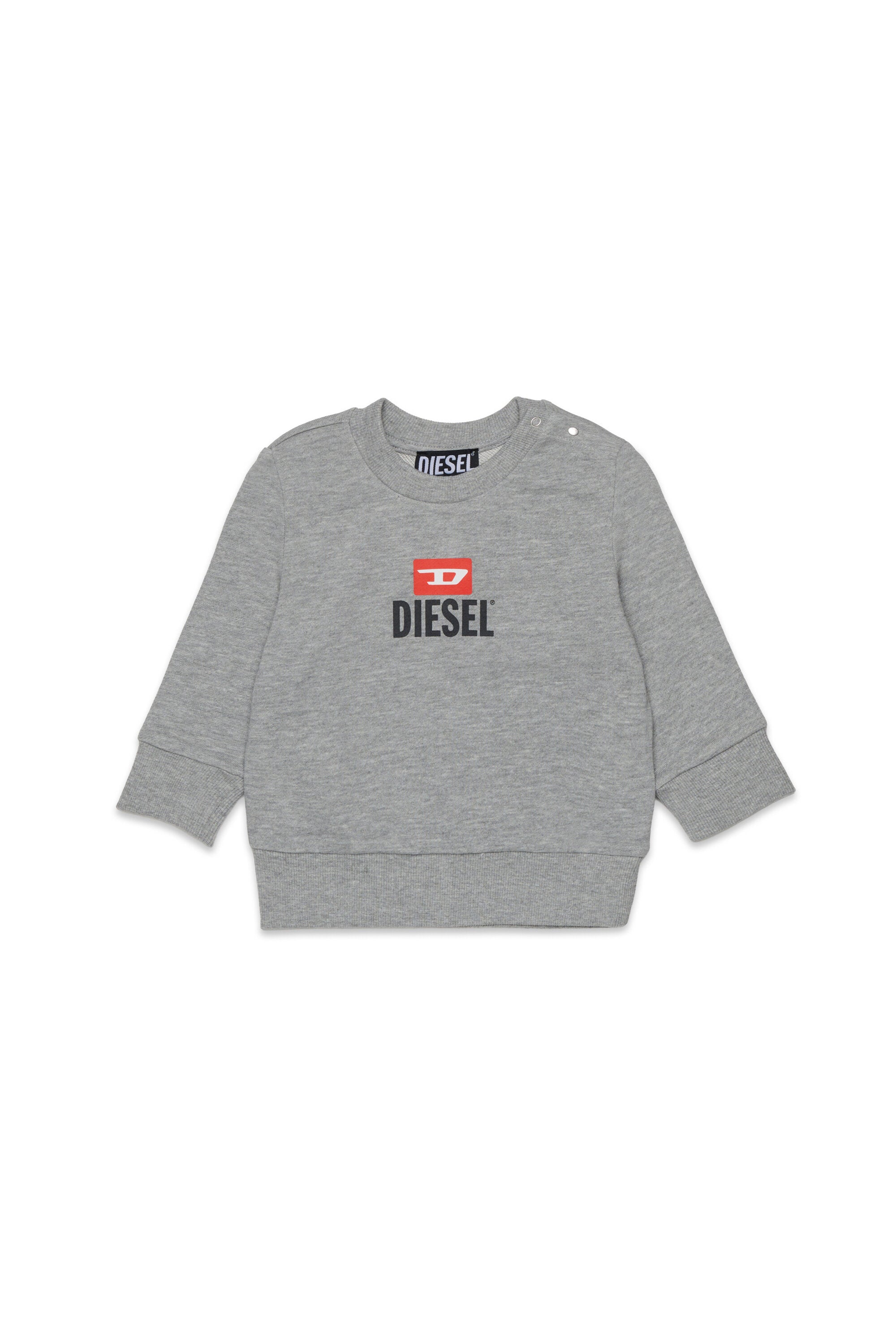 Crew neck sweatshirt with logo
