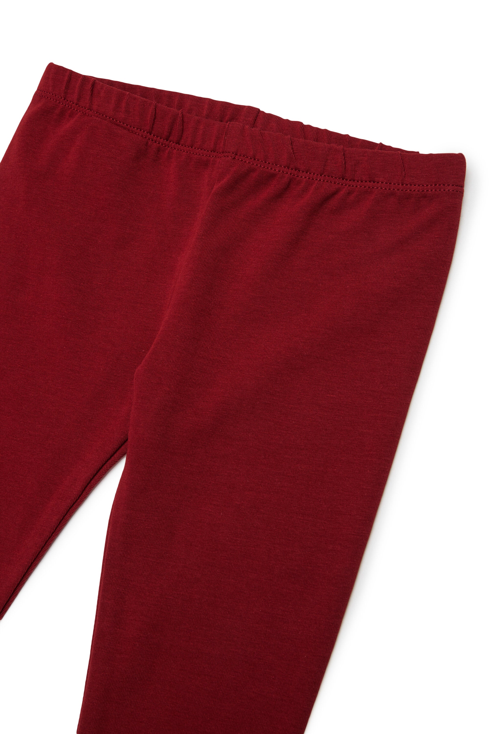 Knit pants with logo