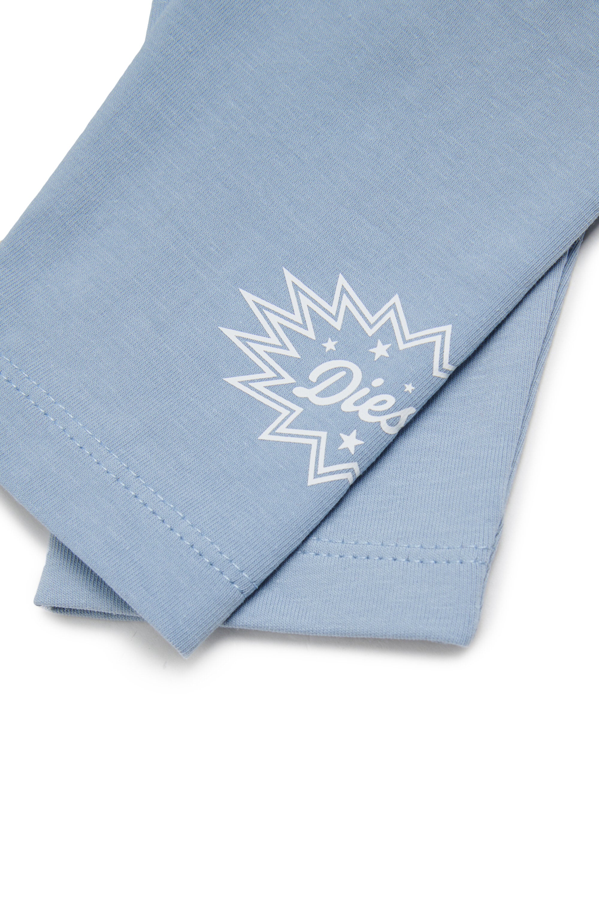 Knit pants with logo