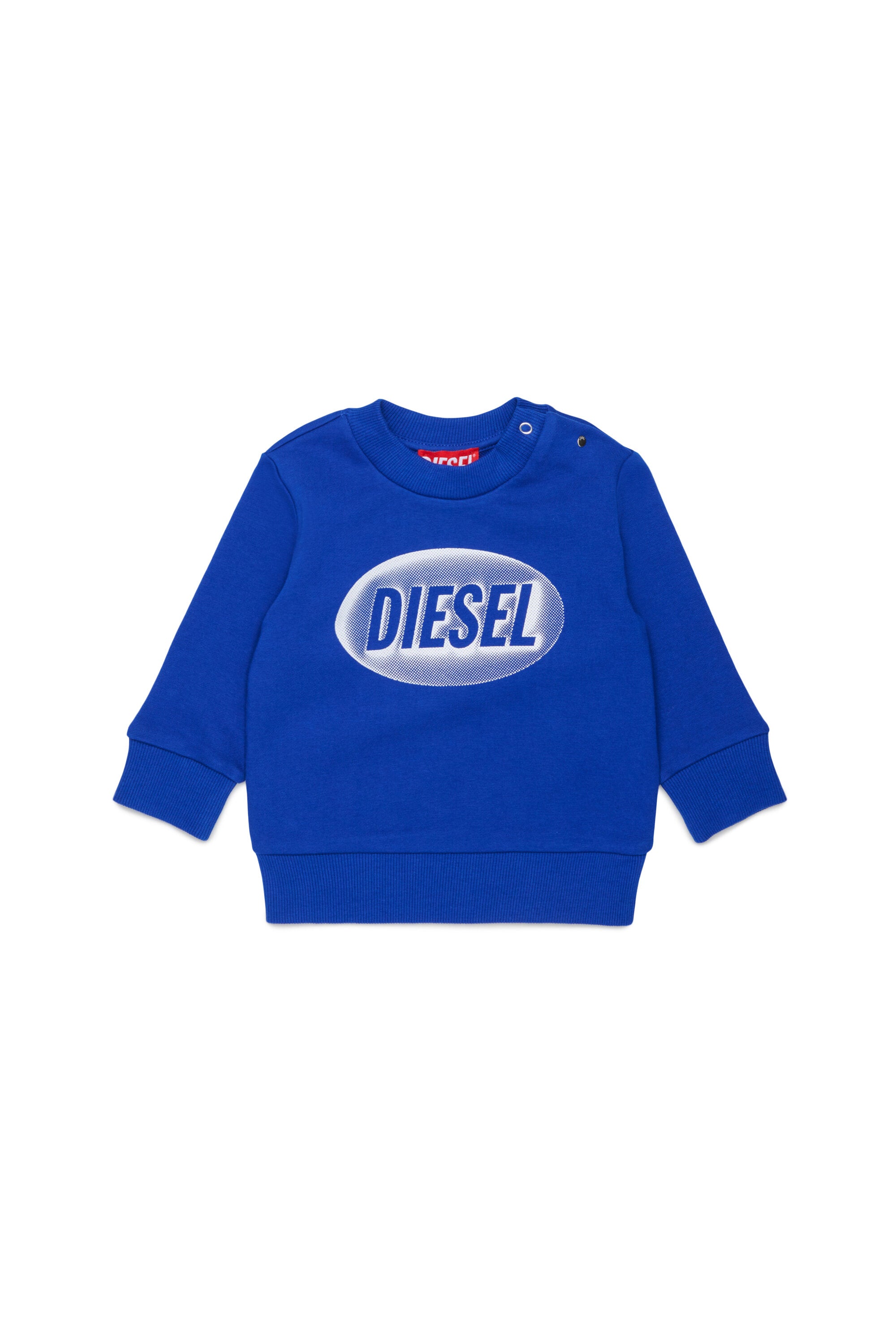 Crew-neck sweatshirt with logo