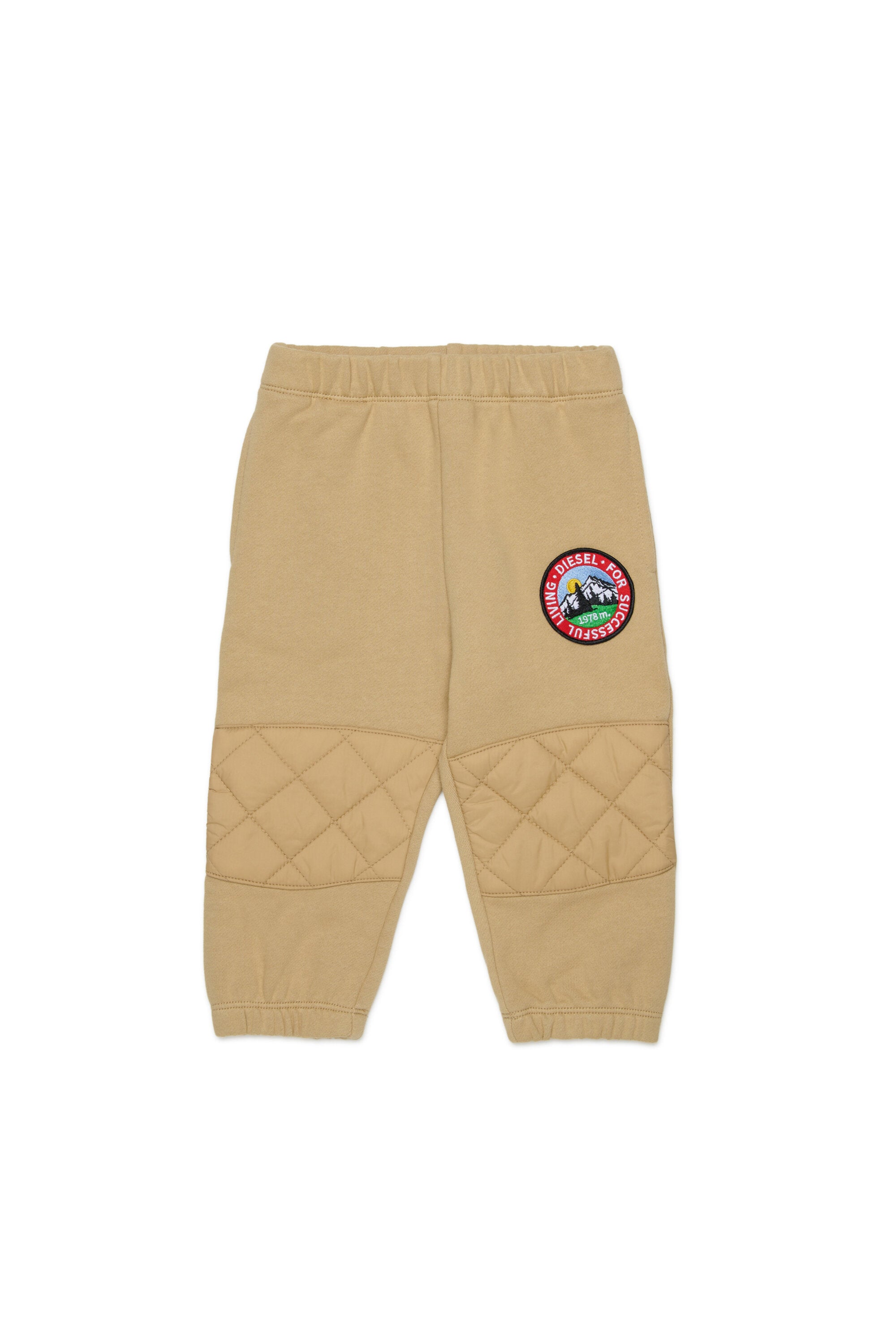 Sweatpants with patch