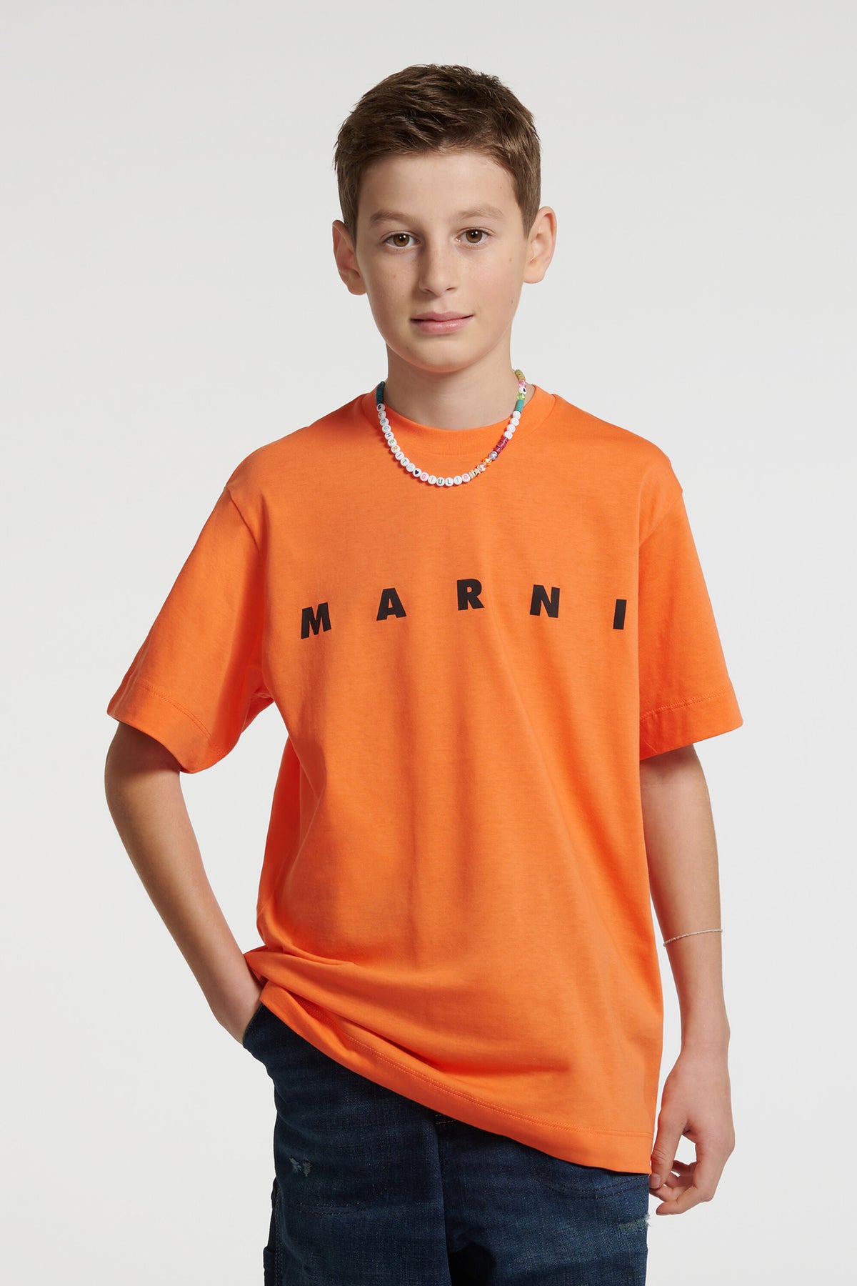 Jersey t-shirt with logo