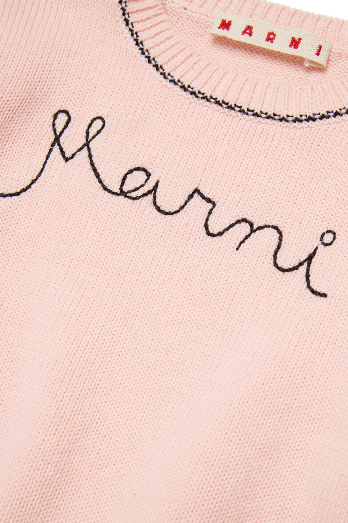Crew neck pullover with logo