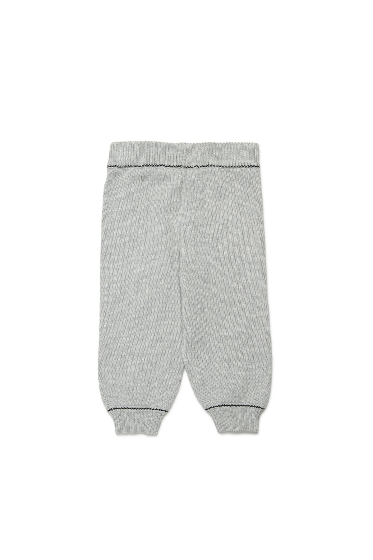 Knit pants with logo
