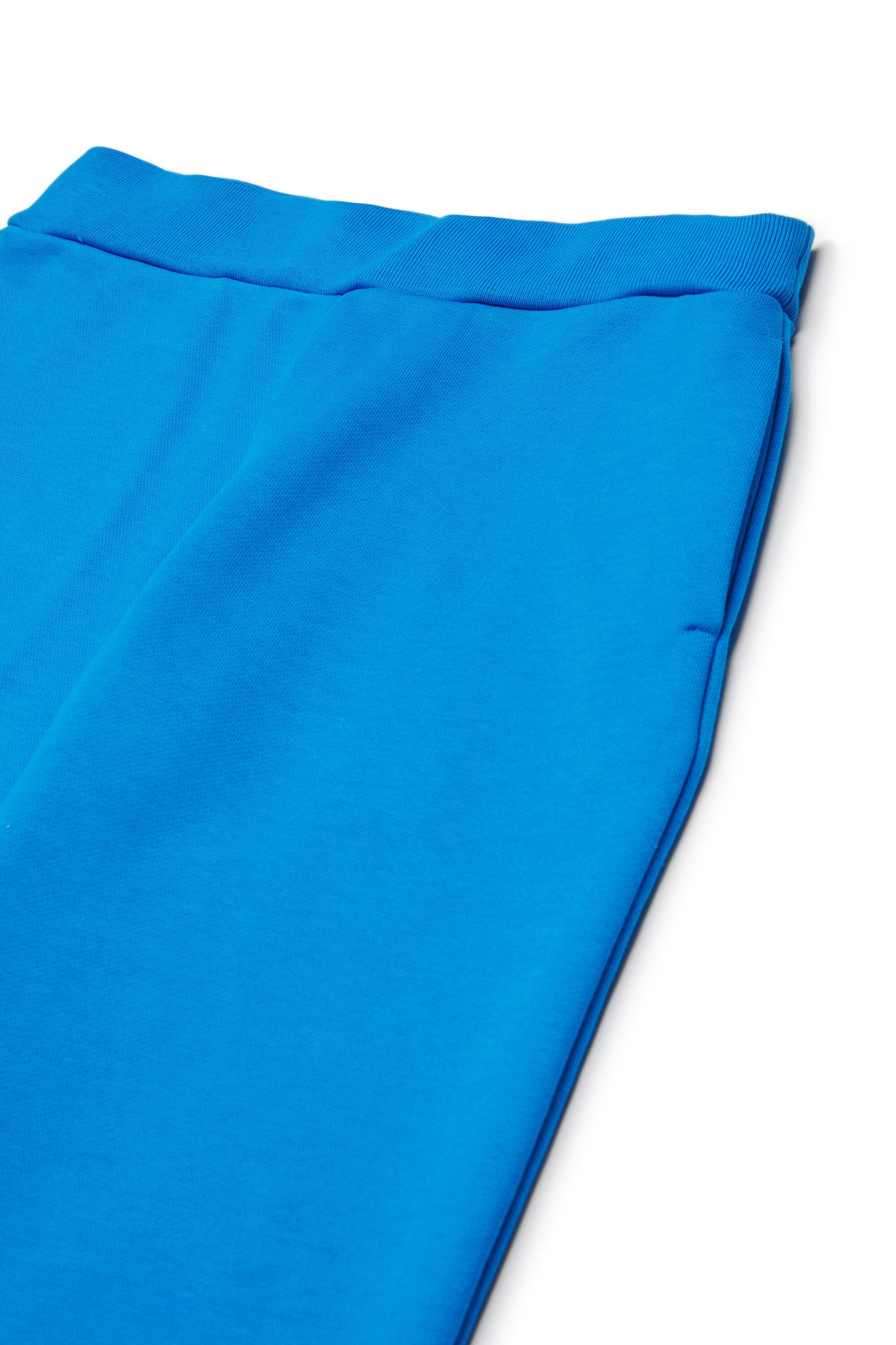 Fleece jogger pants with logo