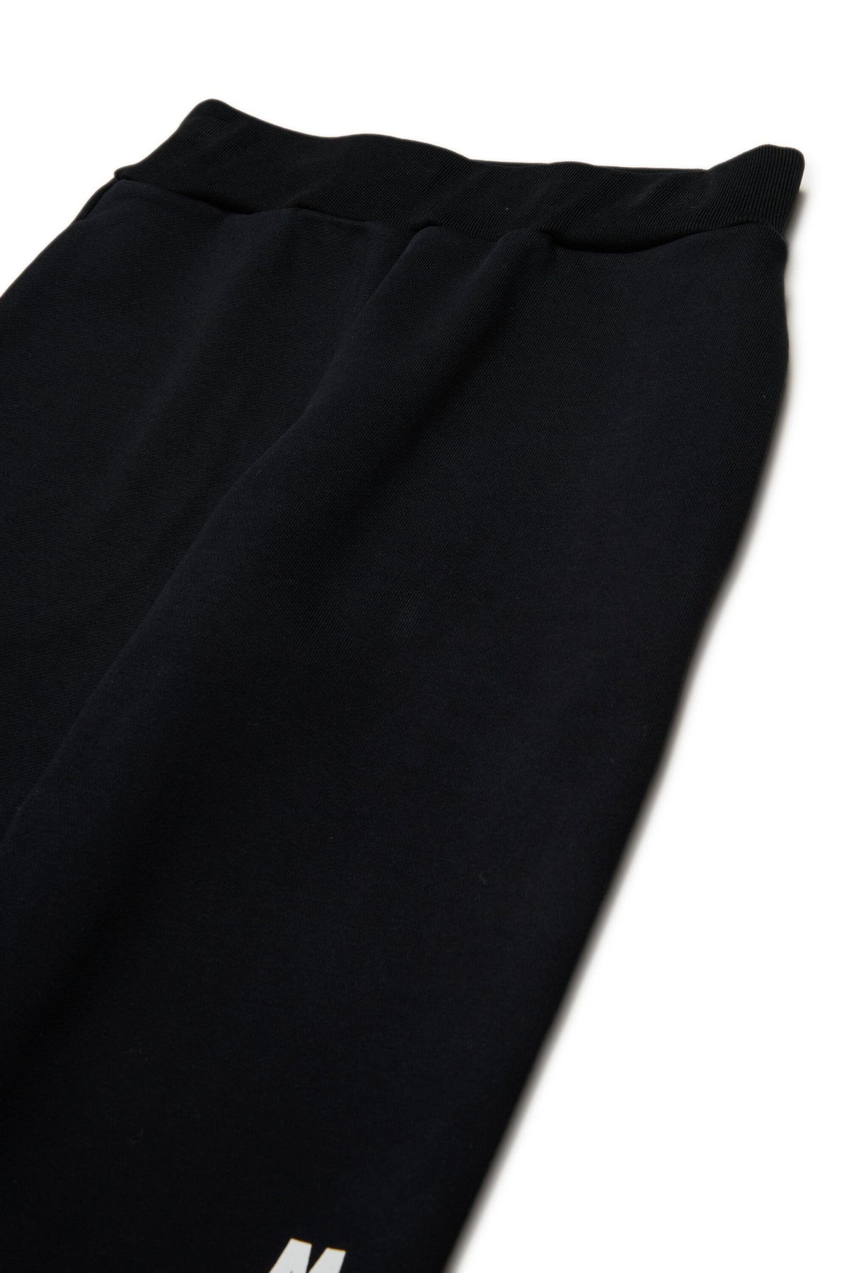 Fleece jogger pants with logo