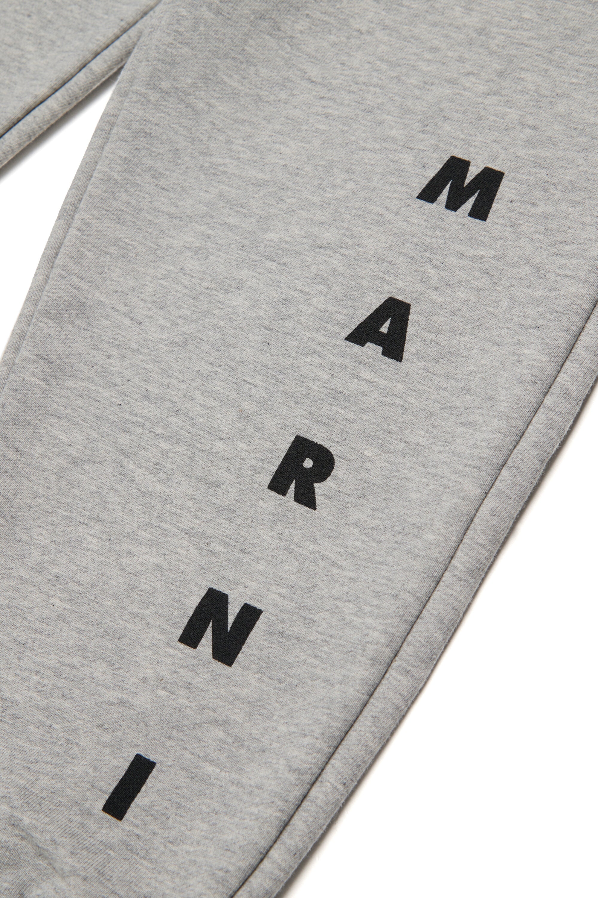 Fleece jogger pants with logo