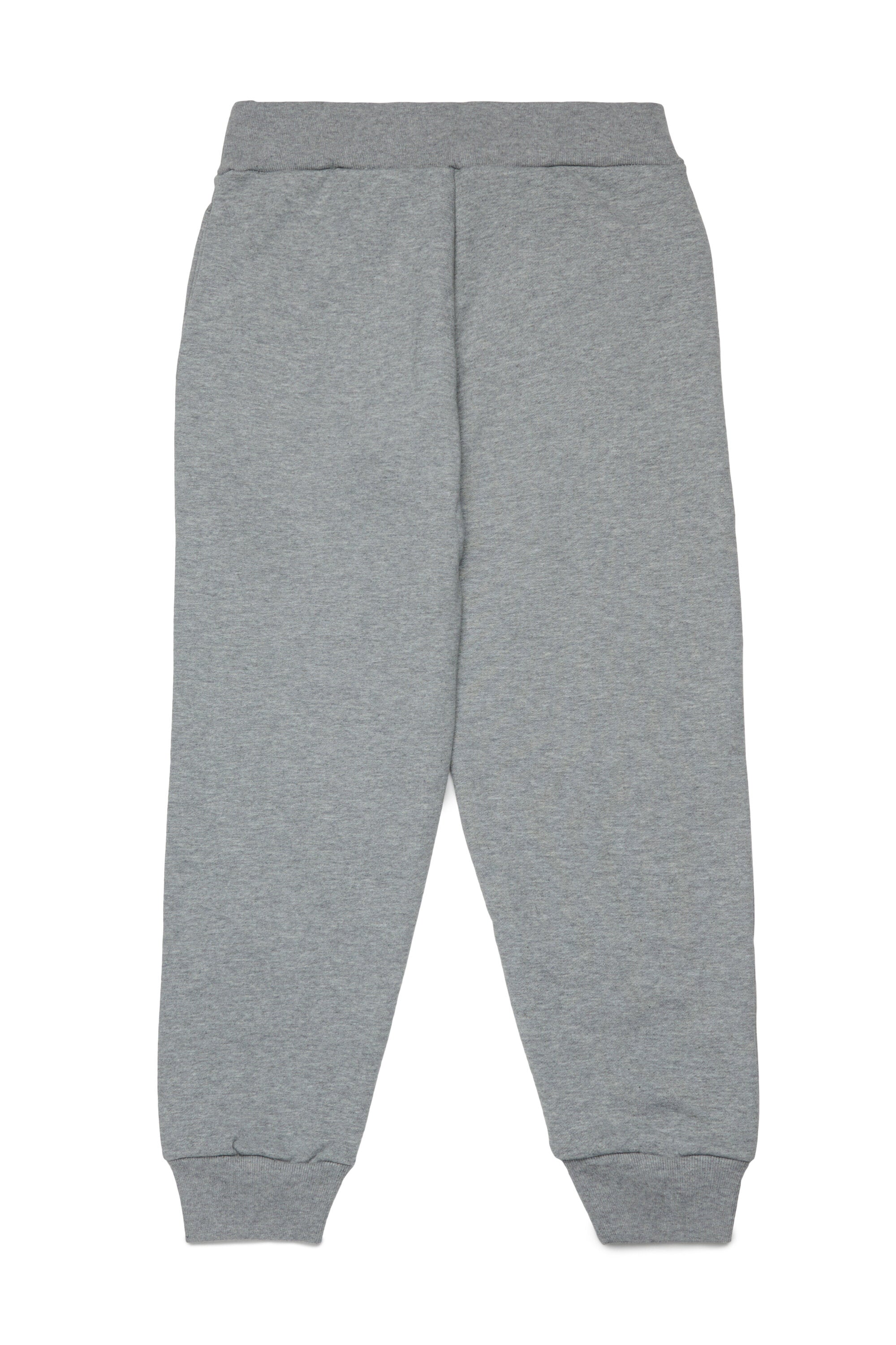 Fleece jogger pants with logo