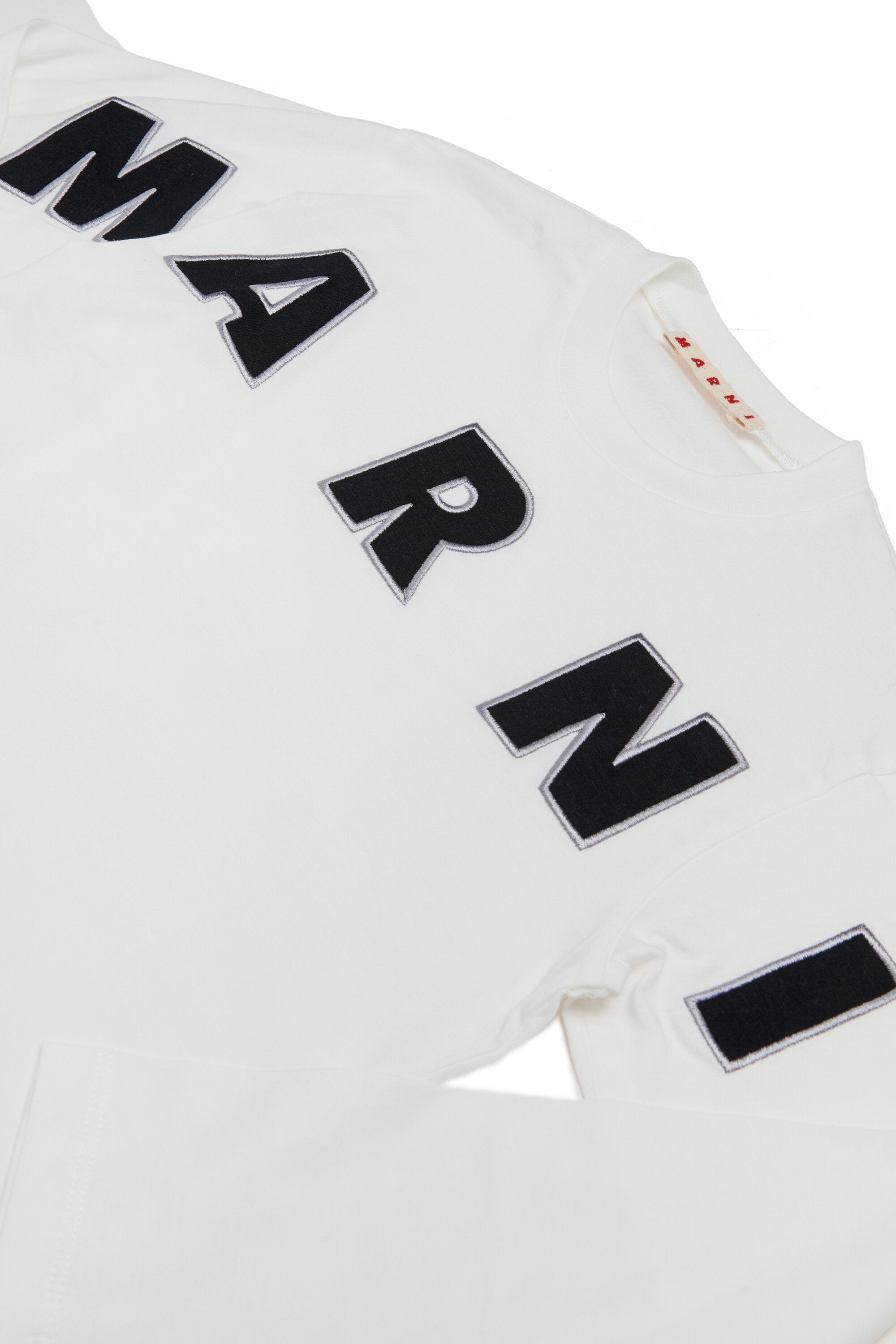 Long-sleeved T-shirt with embroidered logo