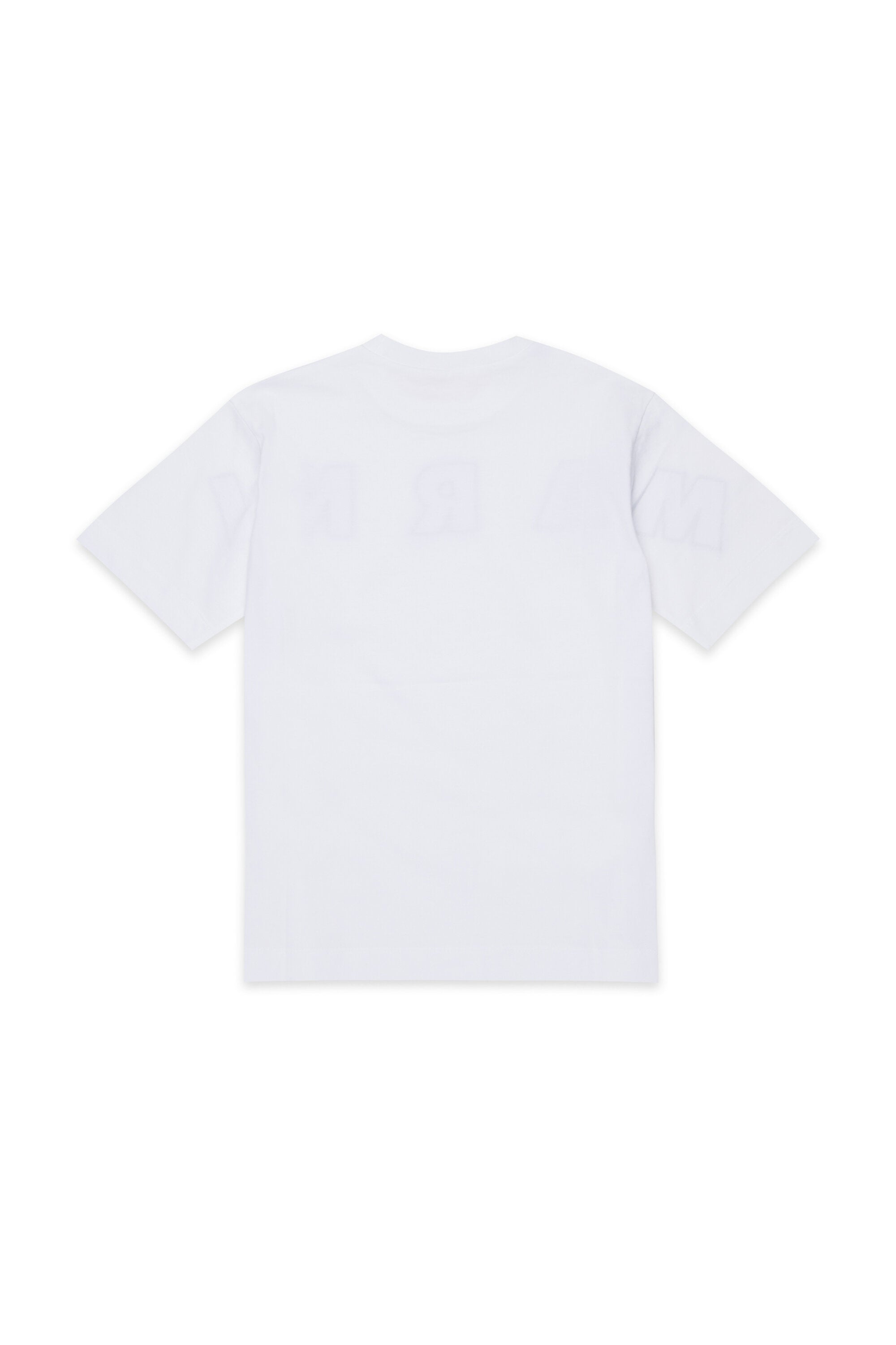 T-shirt with embroidered logo