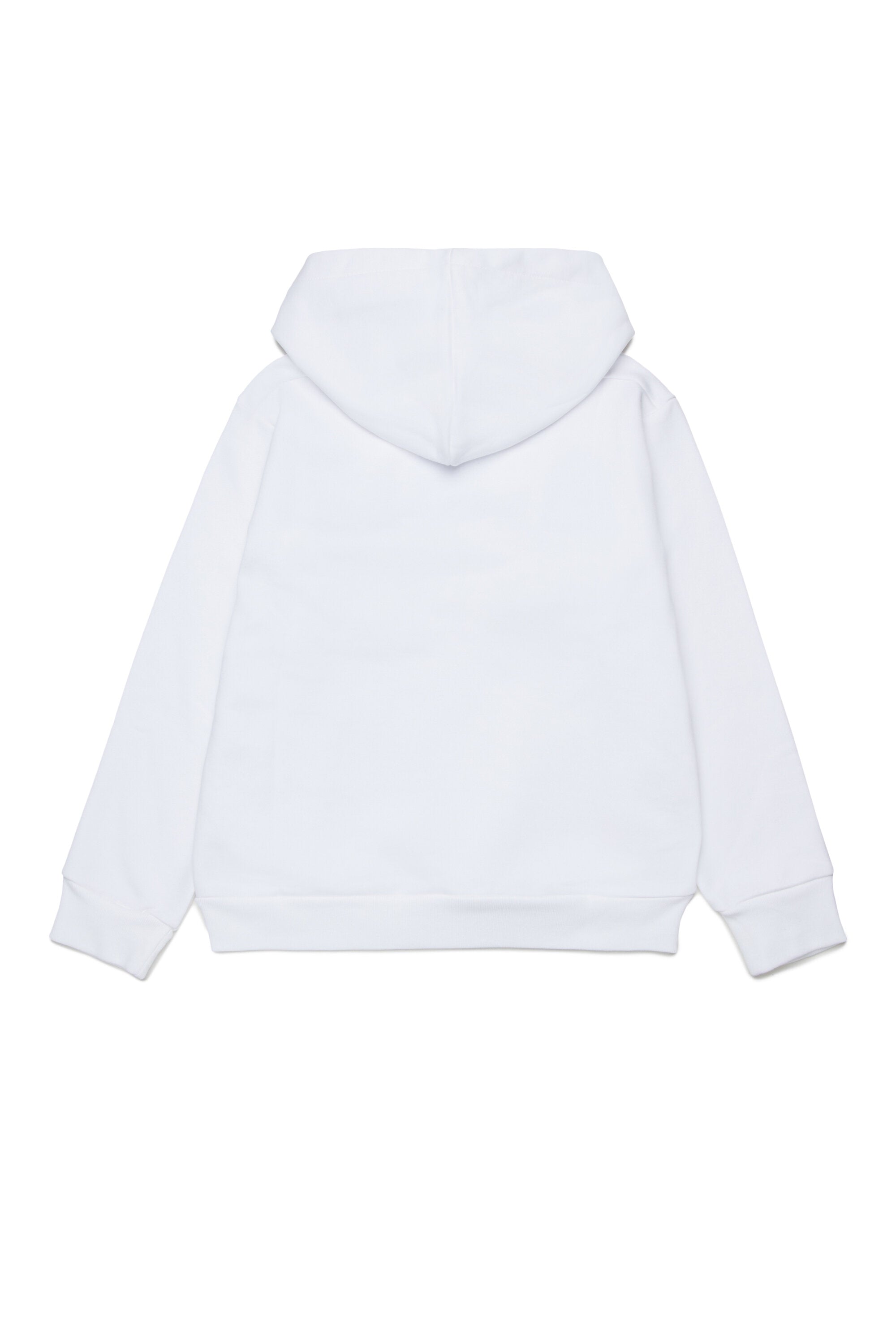 Hooded sweatshirt with embroidered Marni patch logo