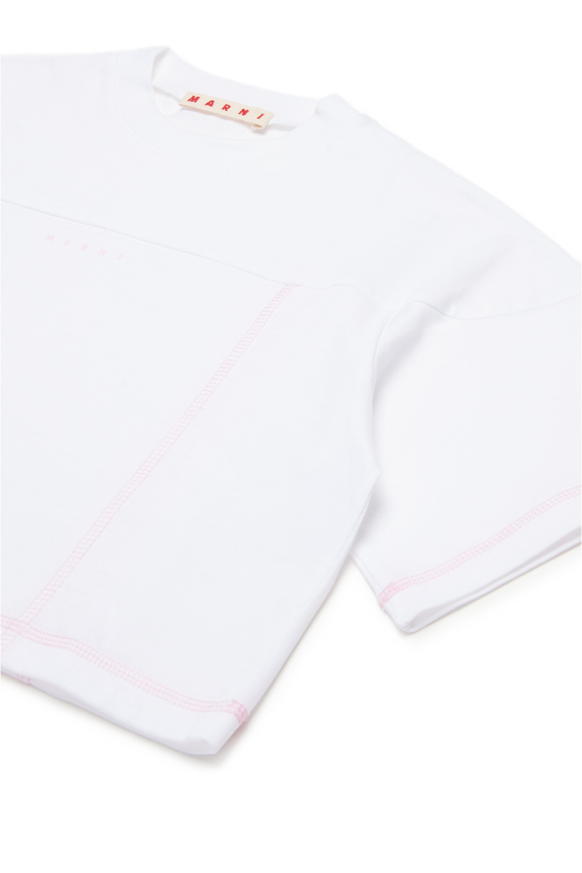 Branded cropped T-shirt