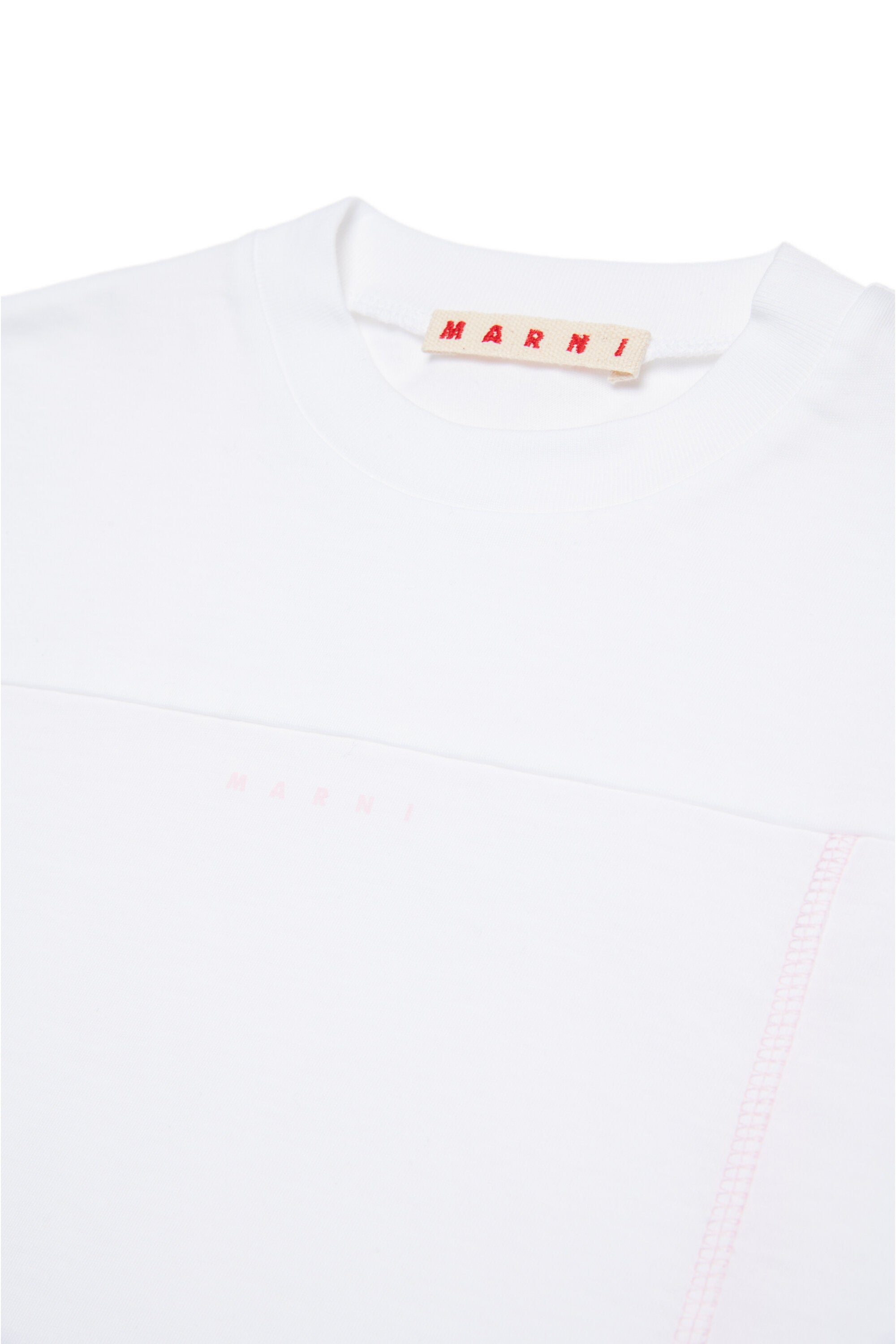 Branded cropped T-shirt