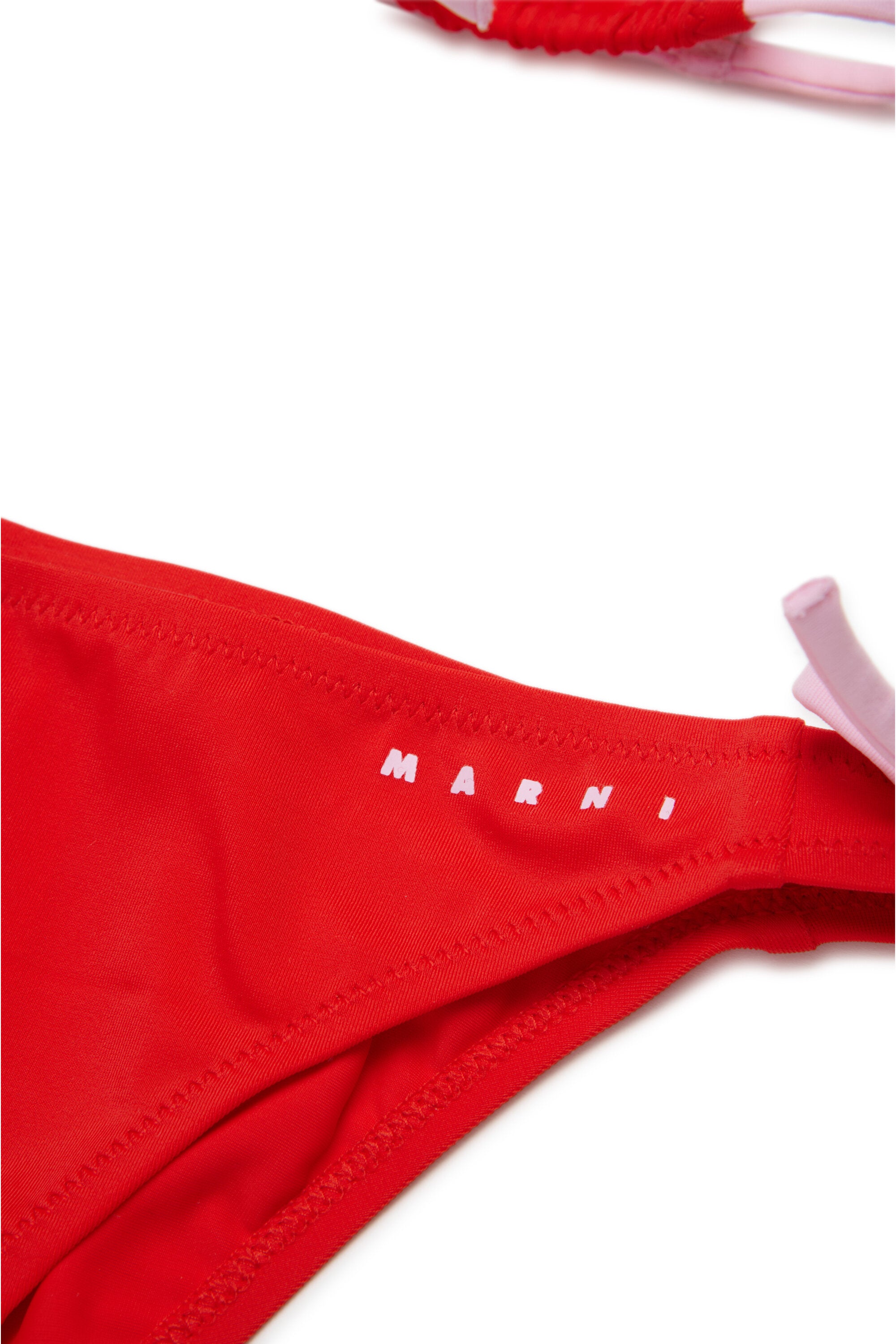 Institutional logo bikini swimming costume