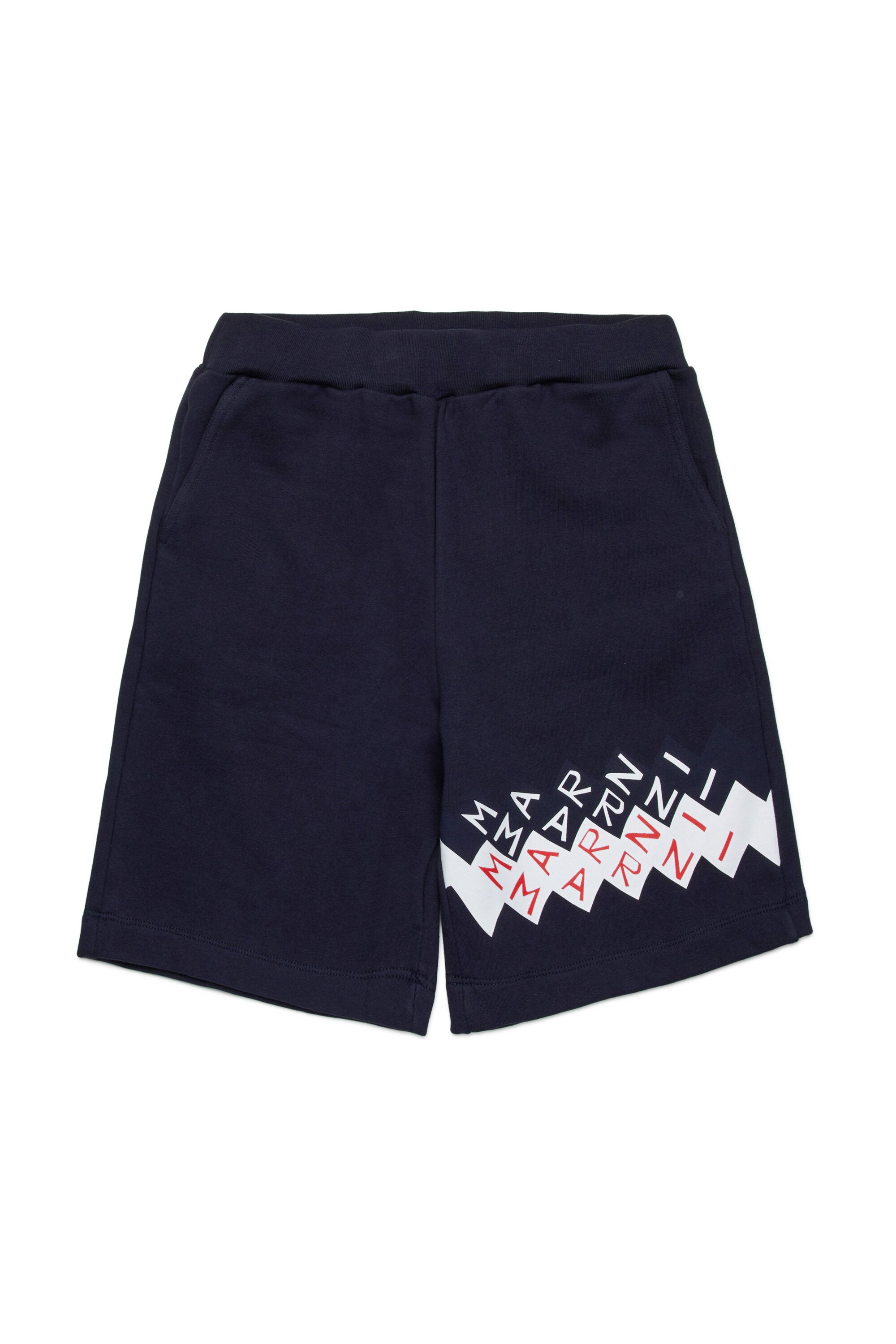 Fleece shorts branded Promenade