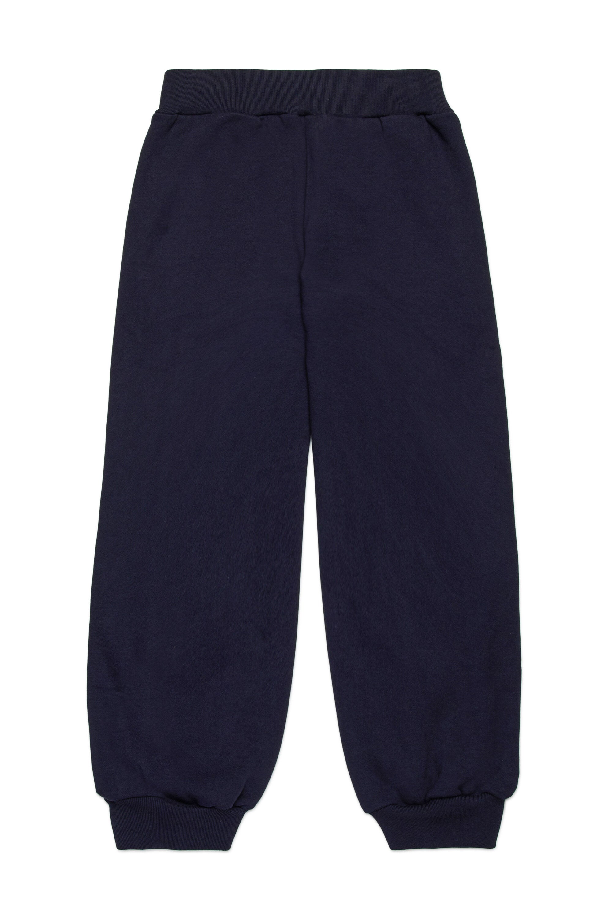 Jogger pants with contrasting seams