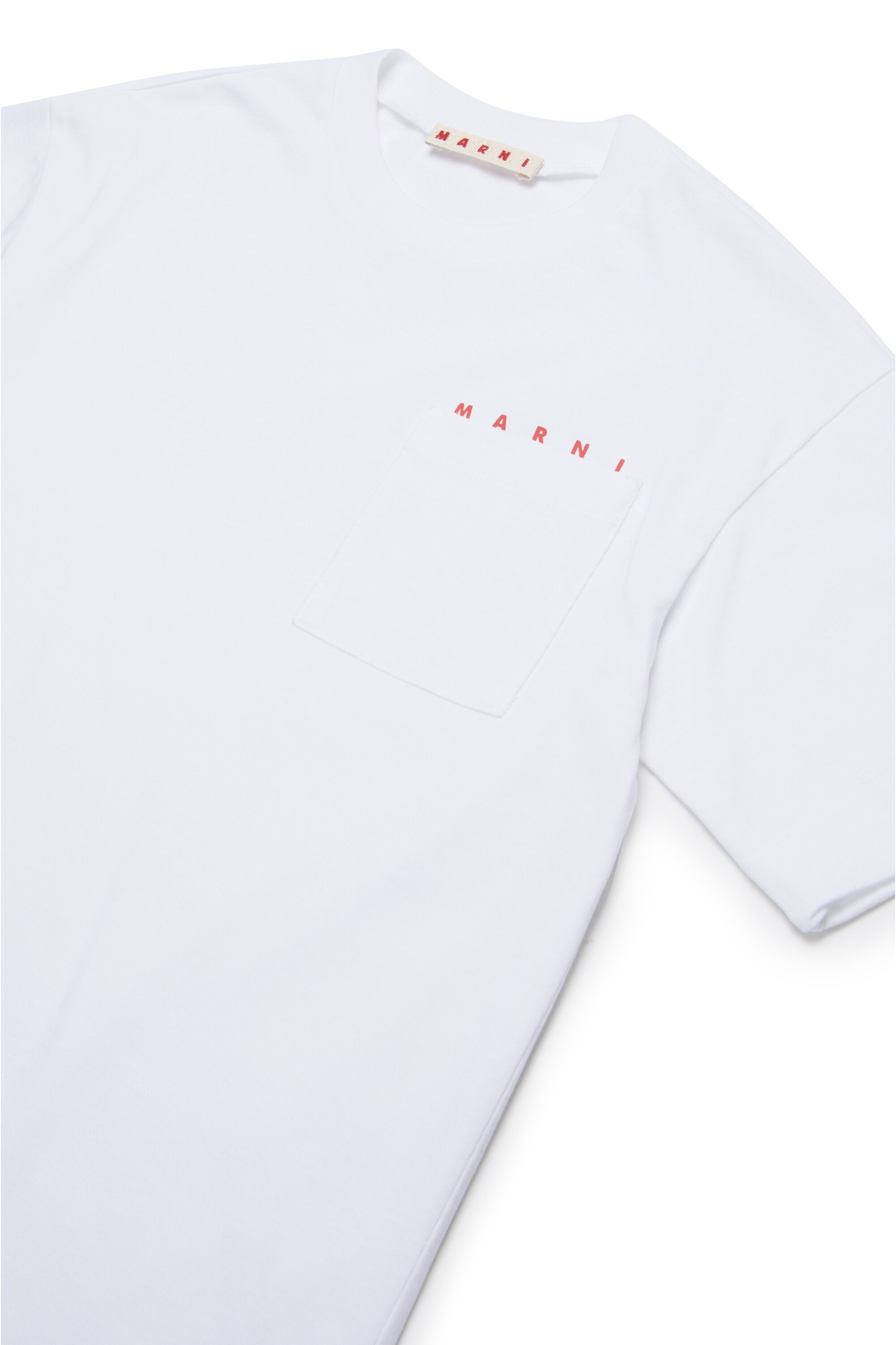 Jersey T-shirt with breast pocket