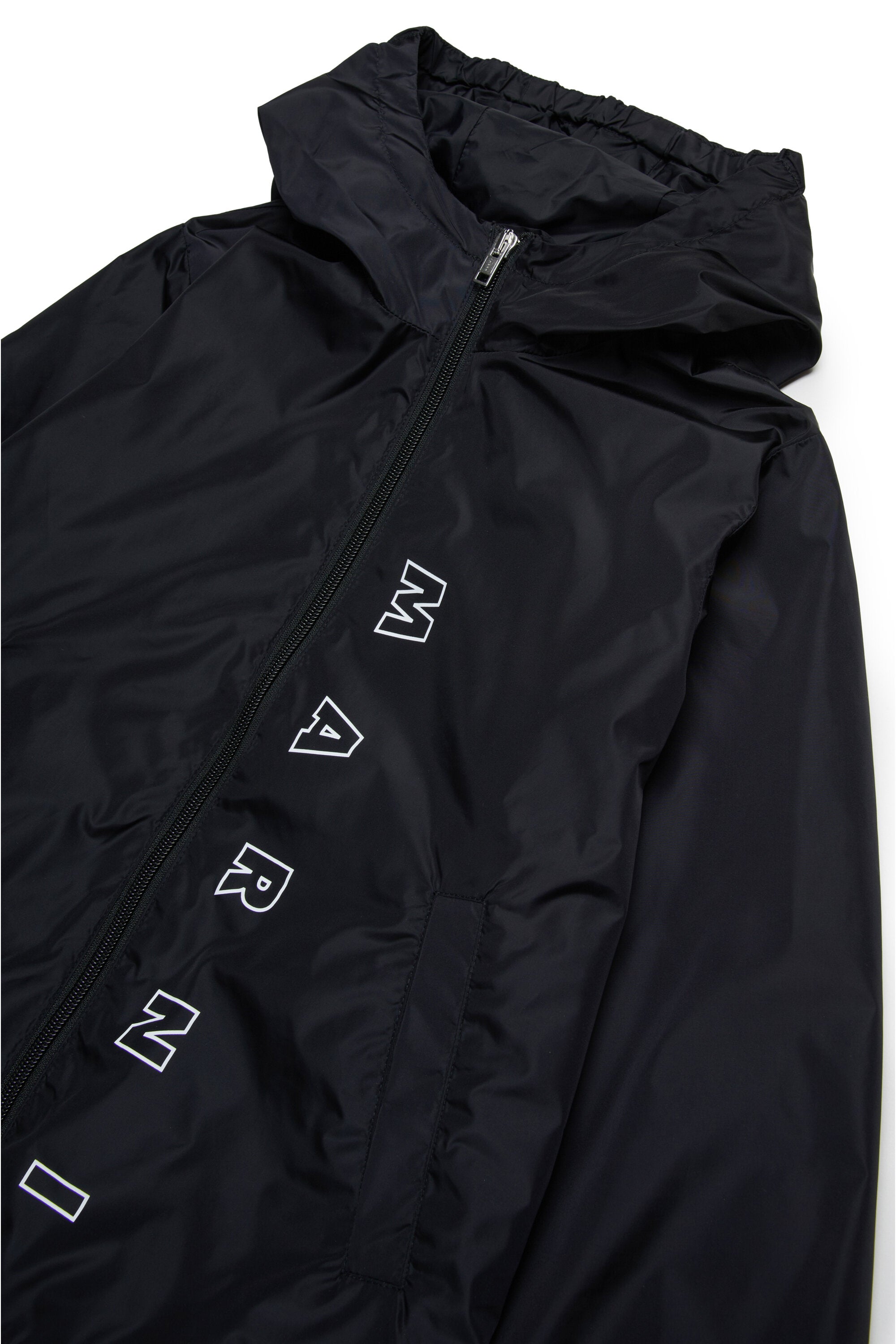 Marni Outline branded windbreaker jacket