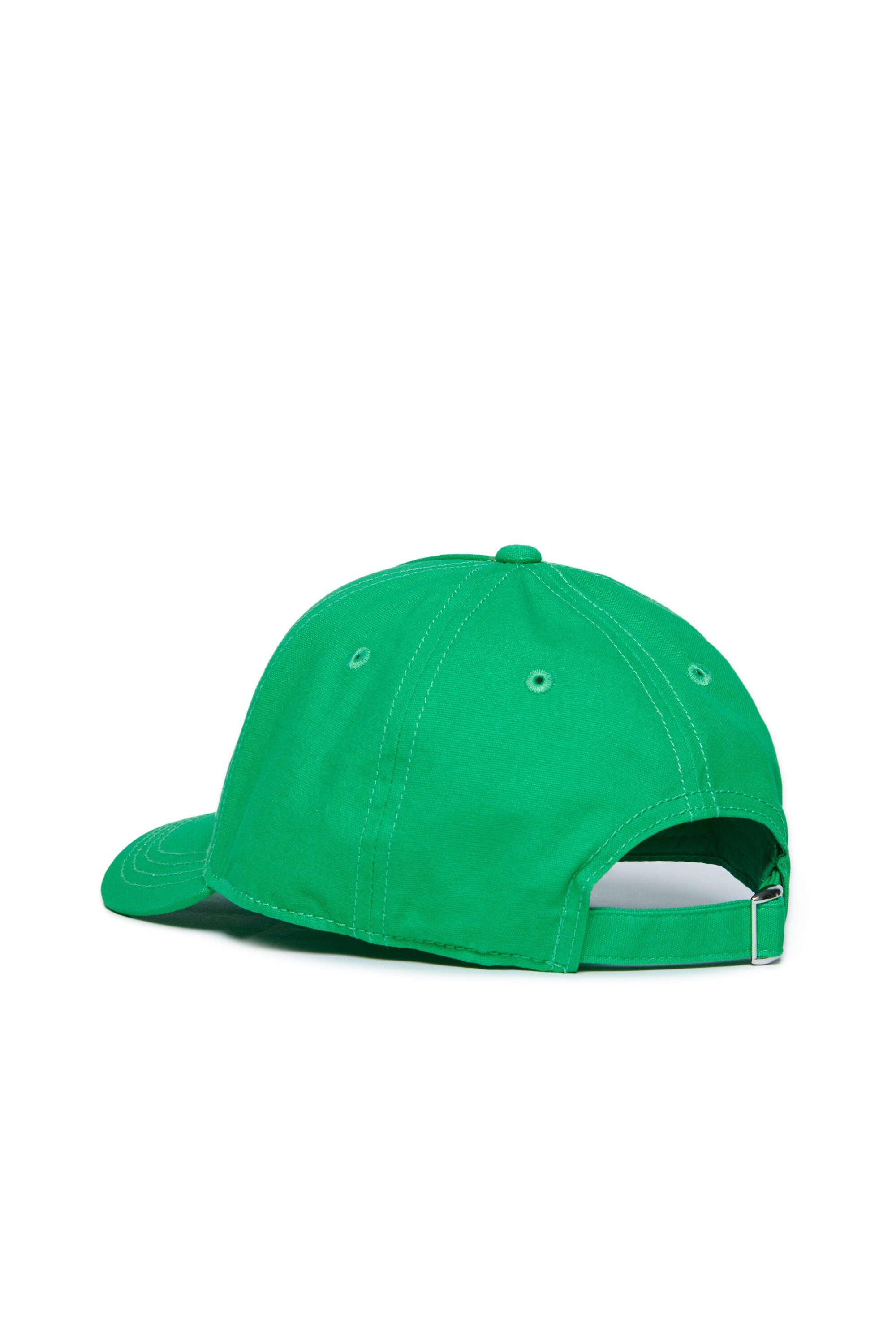 Branded gabardine baseball cap