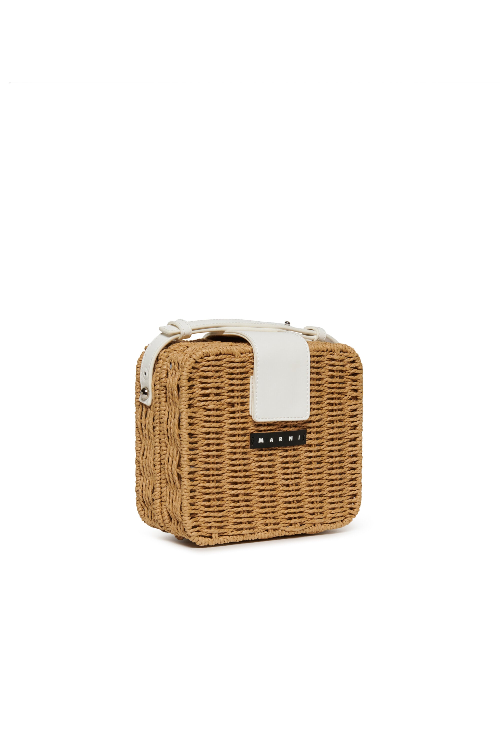 Pic-Nic bag in raffia-effect fabric