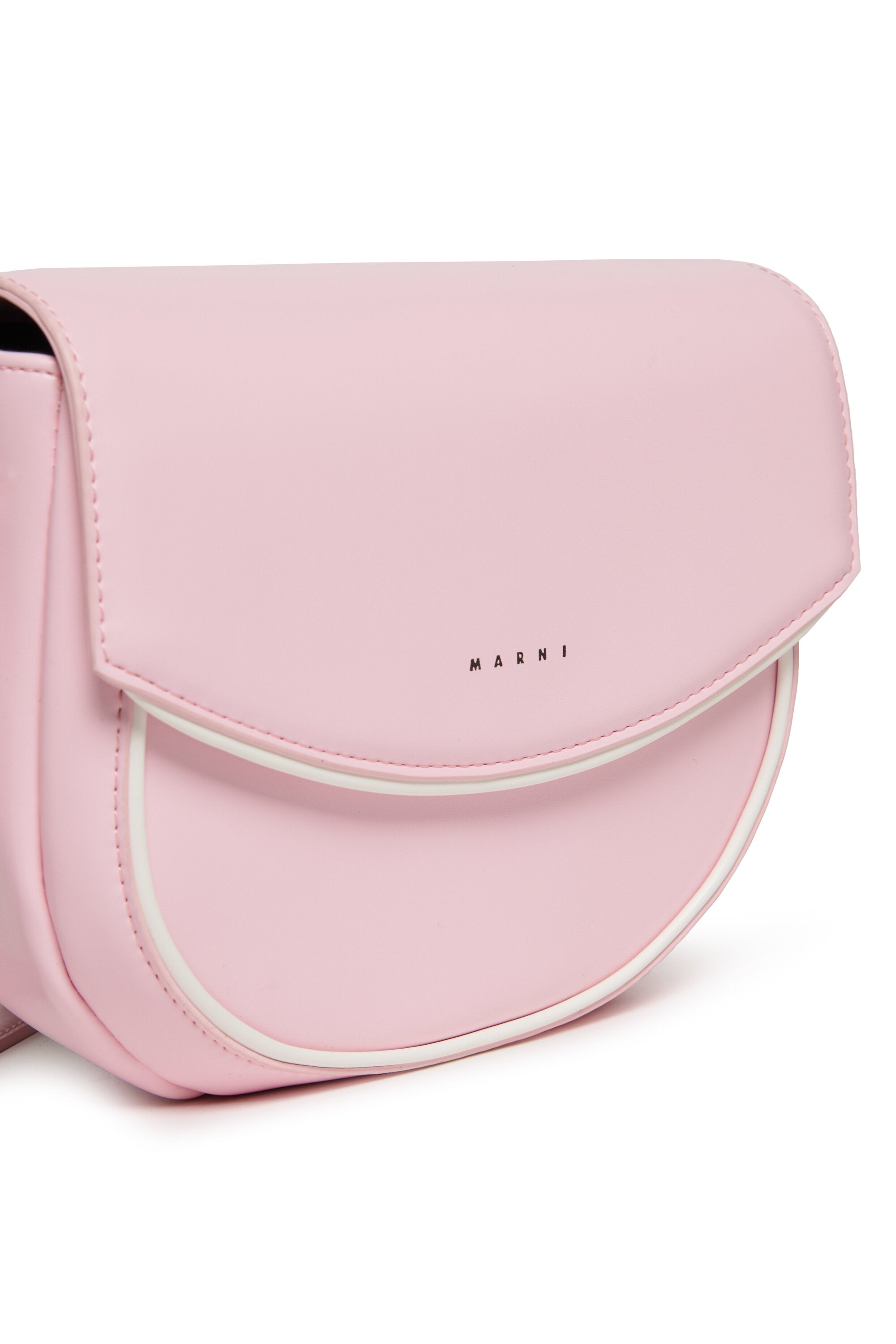 Smile Bag in coated fabric with shoulder strap