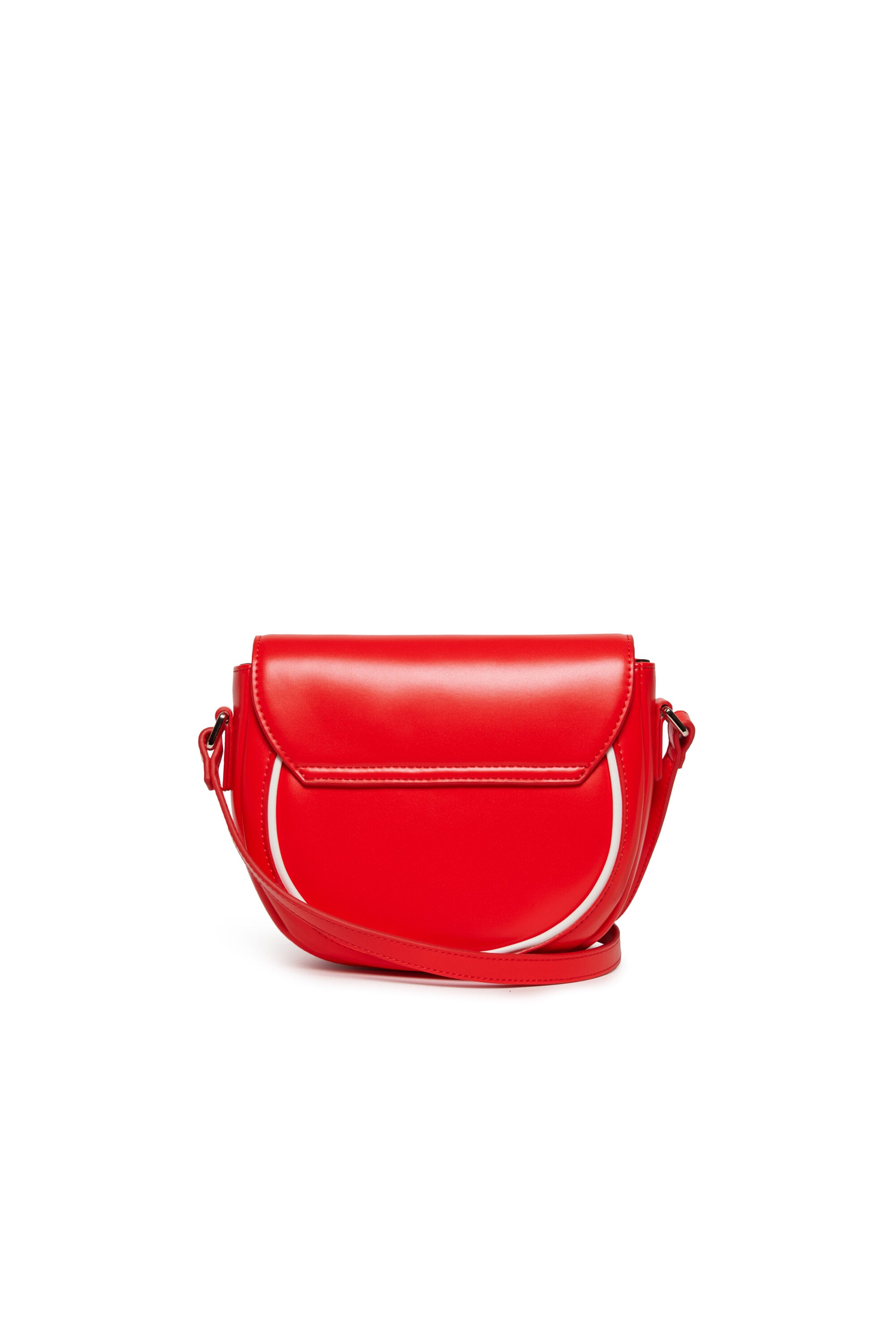 Smile Bag in coated fabric with shoulder strap