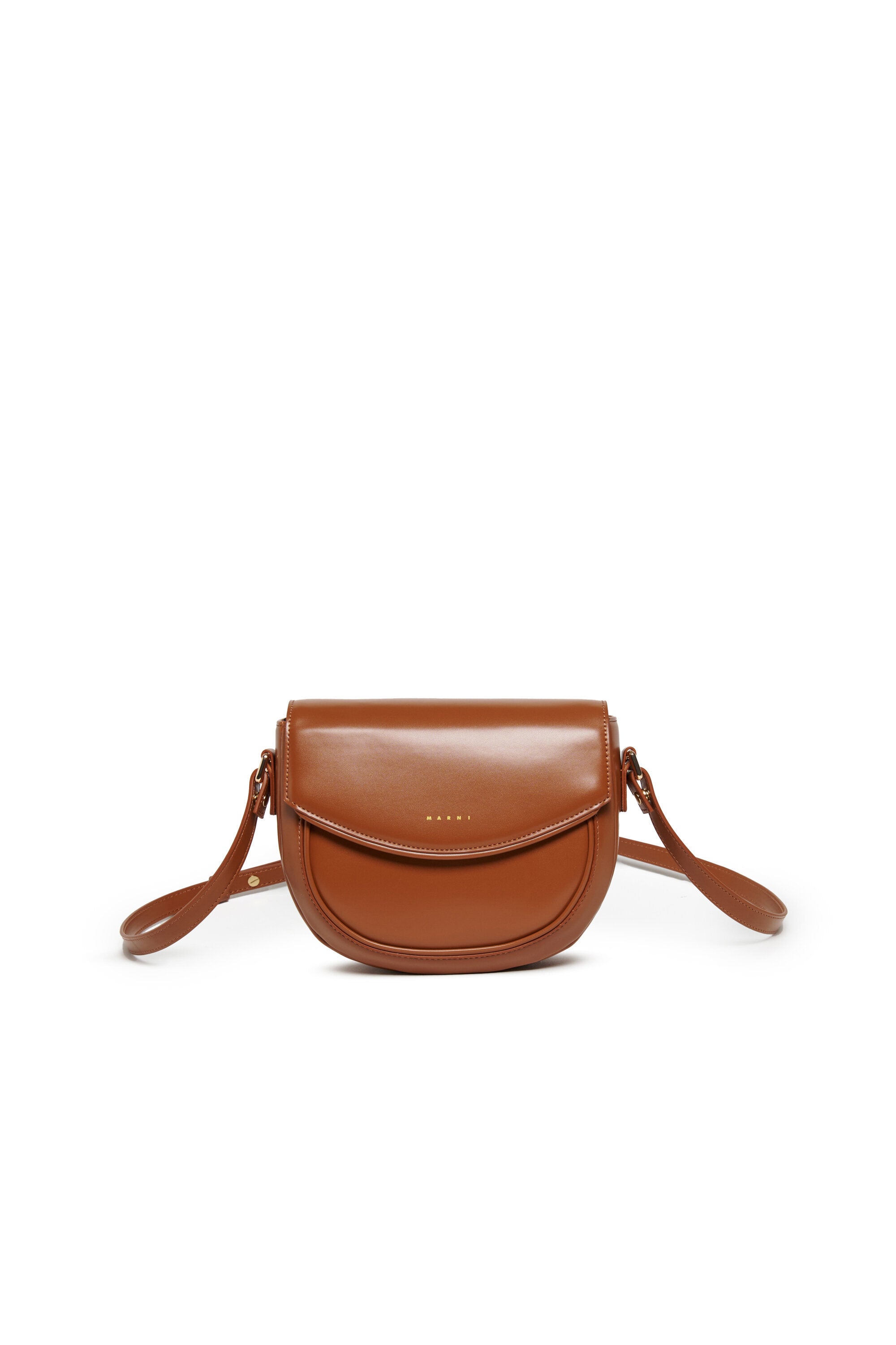 Smile Bag in coated fabric with shoulder strap