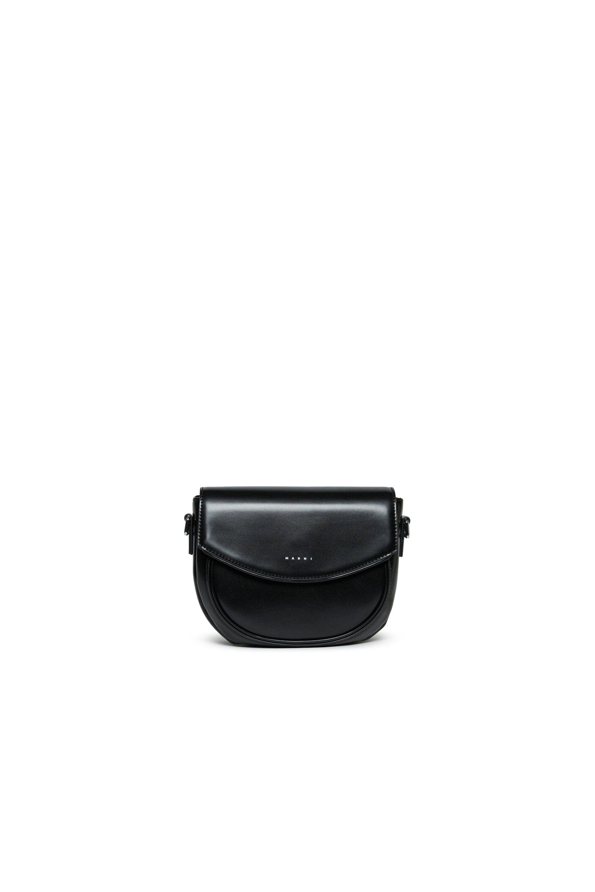 Smile Bag in coated fabric with shoulder strap