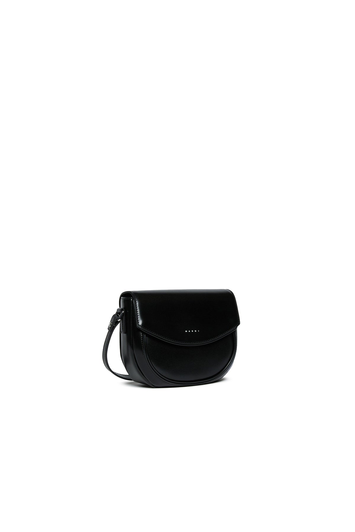 Smile Bag in coated fabric with shoulder strap